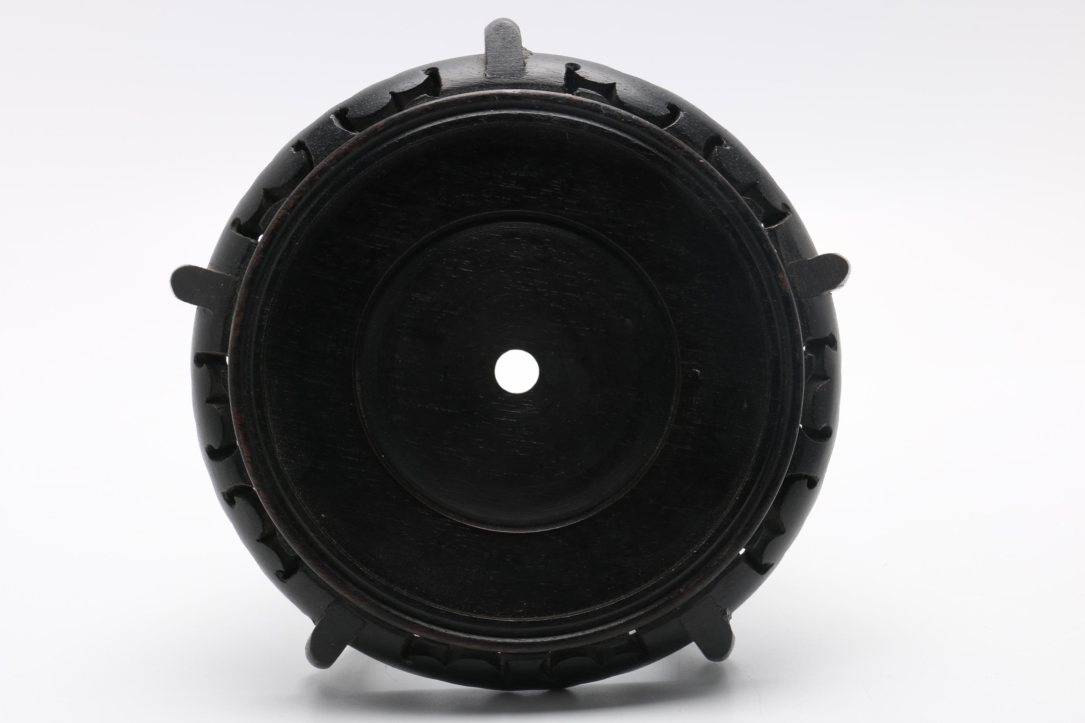 Japanese Imari Bowl on a Wooden Stand