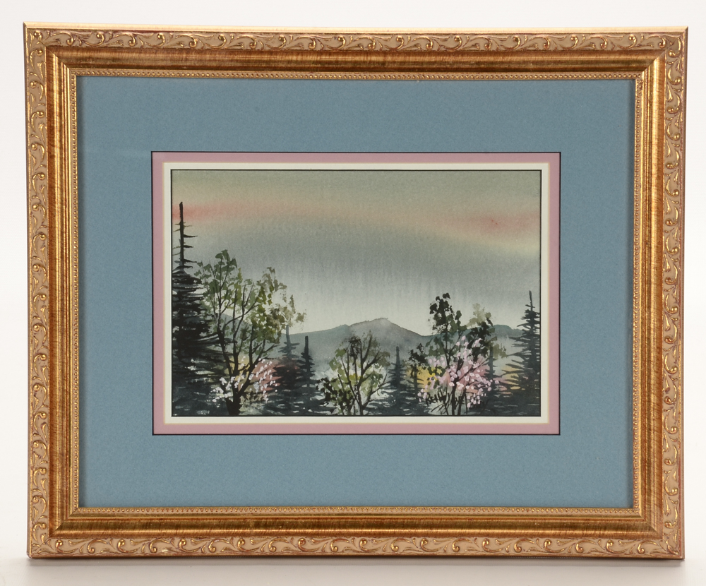 Betty Jane Posey Original Watercolor Painting