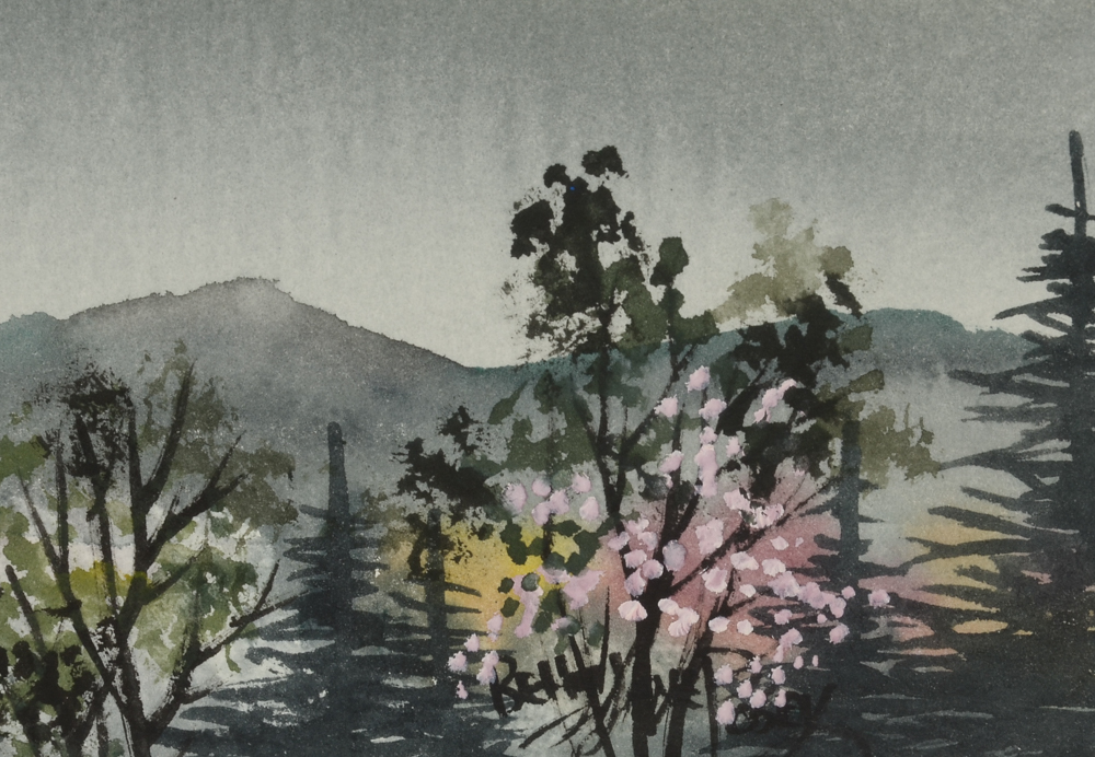 Betty Jane Posey Original Watercolor Painting