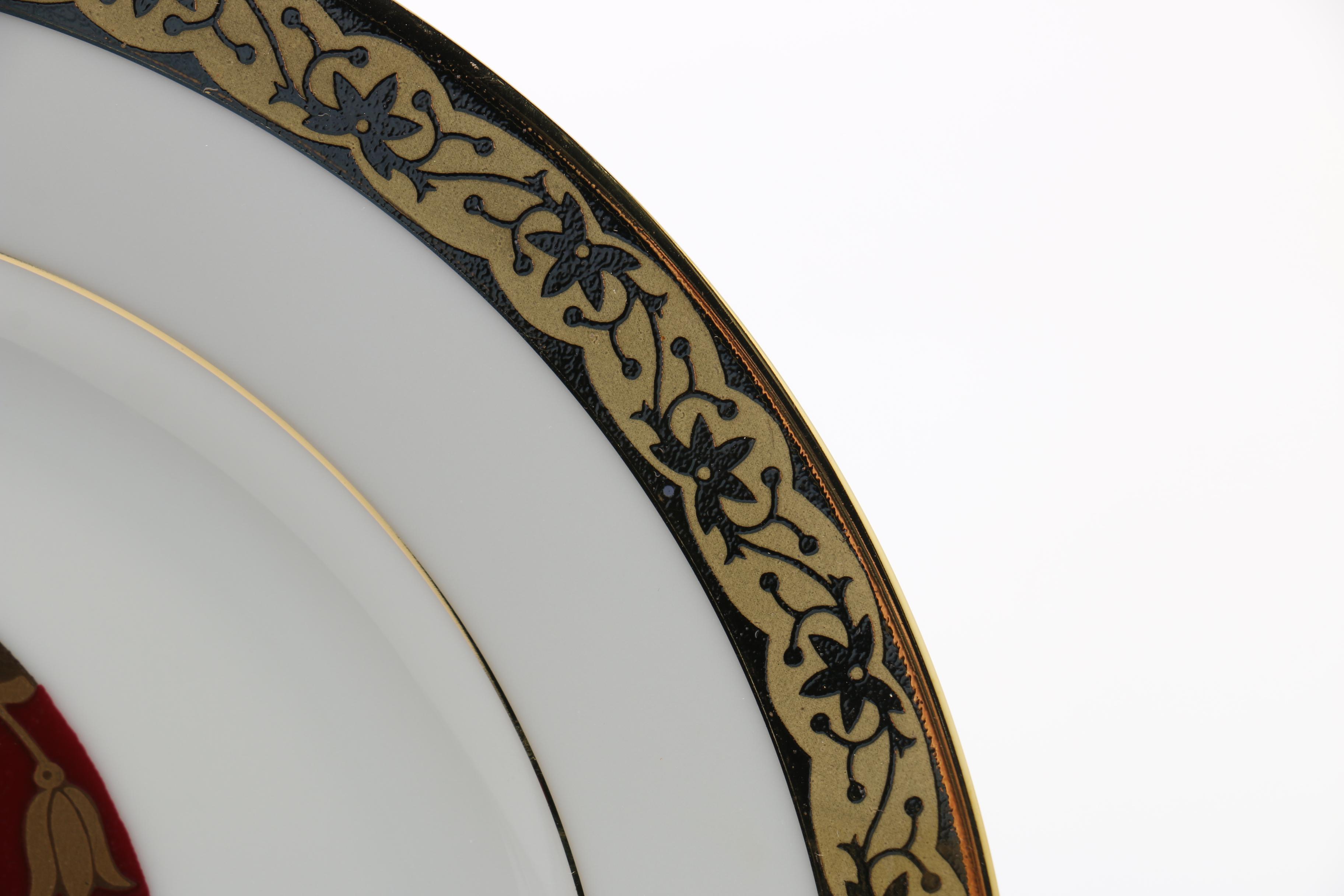 Muirfield "Celebrity" Porcelain Accent Salad Plates