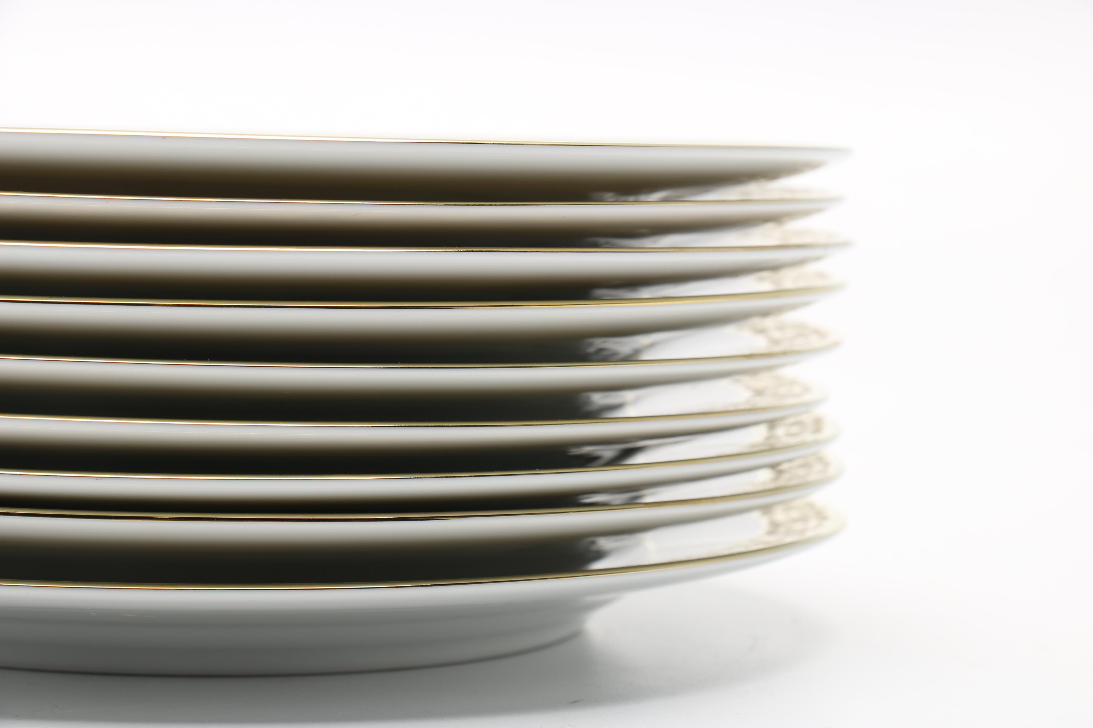 Muirfield "Celebrity" Porcelain Accent Salad Plates