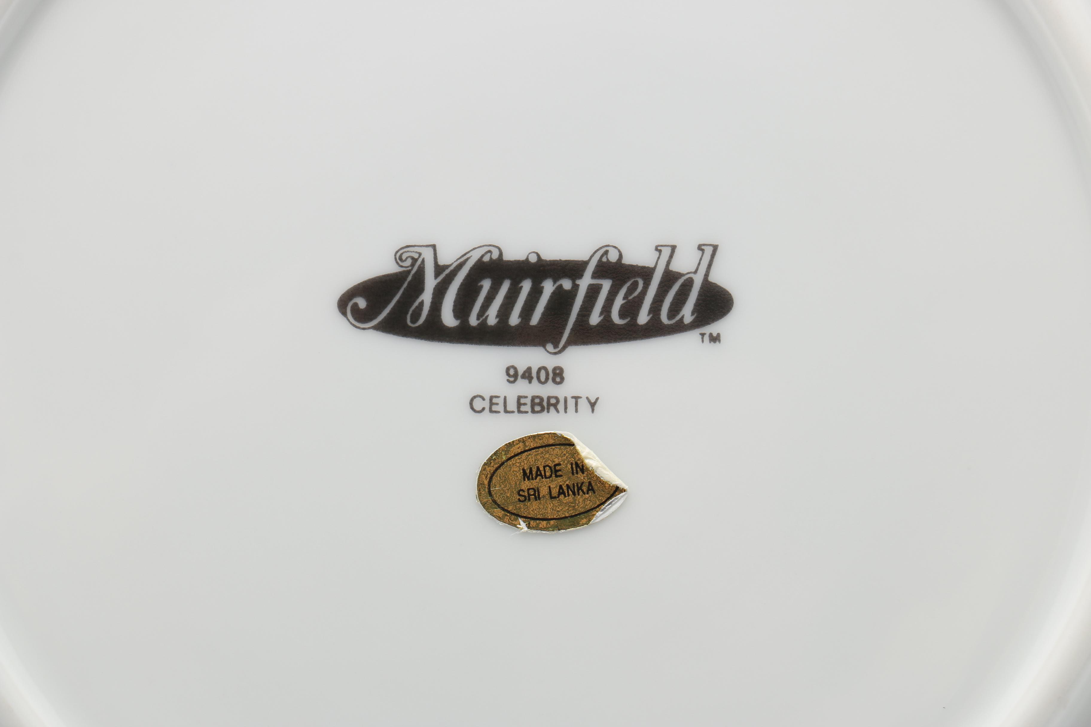 Muirfield "Celebrity" Porcelain Accent Salad Plates