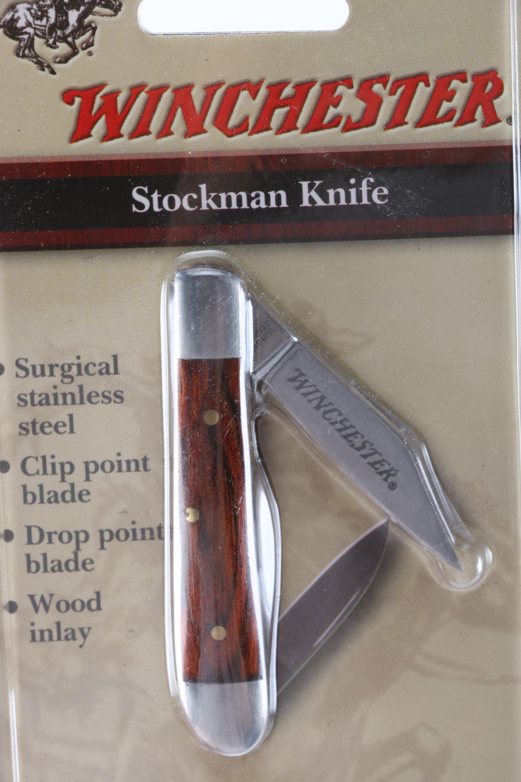 Utility Pocket Knives Featuring Winchester