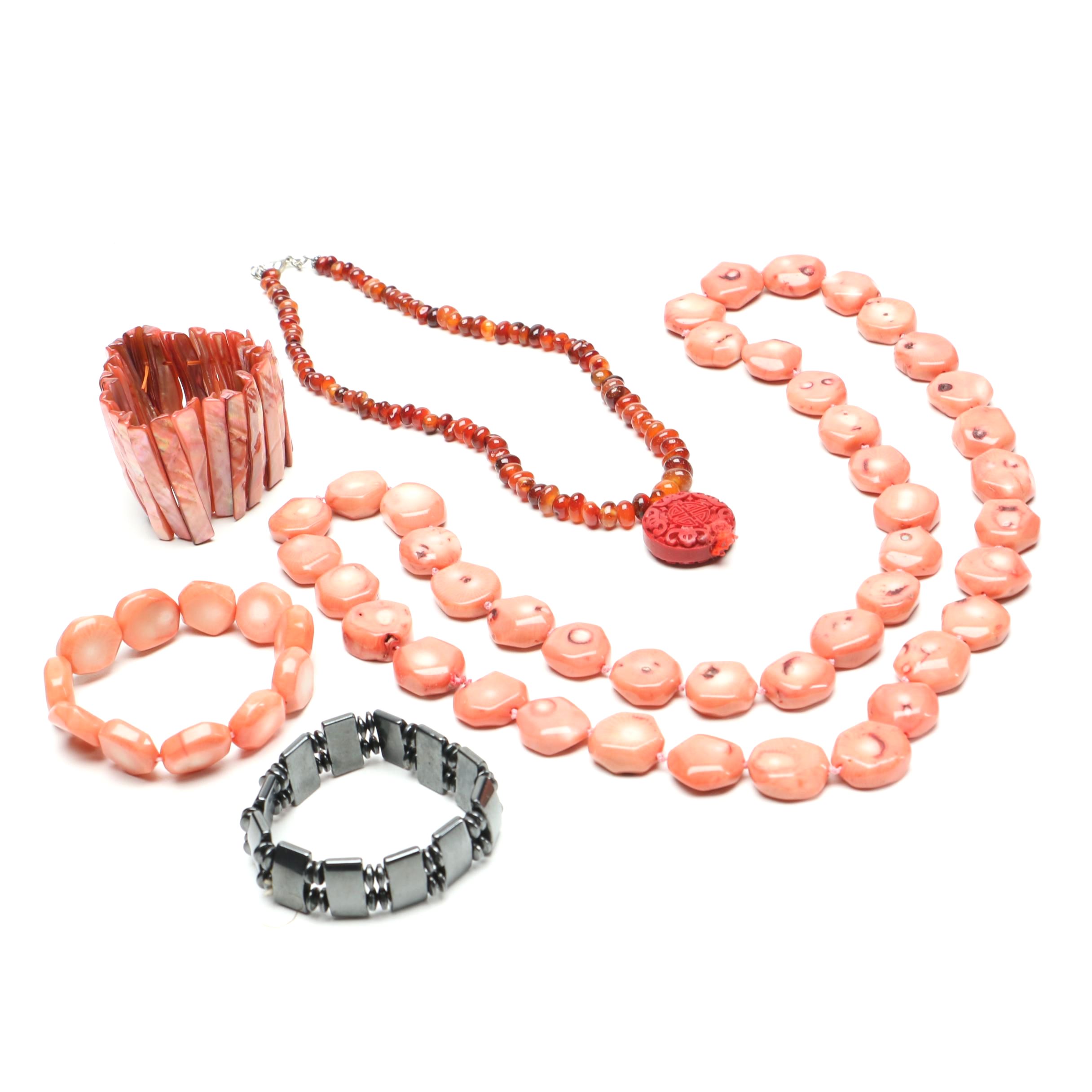 Beaded Necklaces and Bracelets