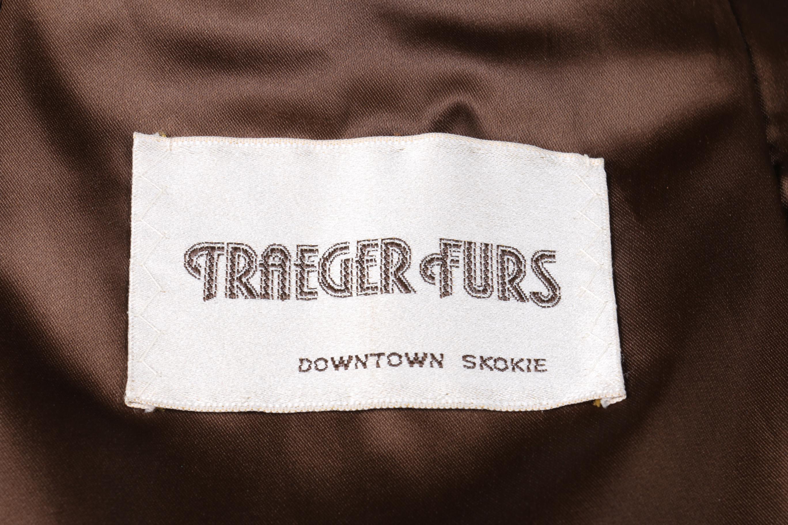 Traeger Furs Sheared Beaver Fur Coat
