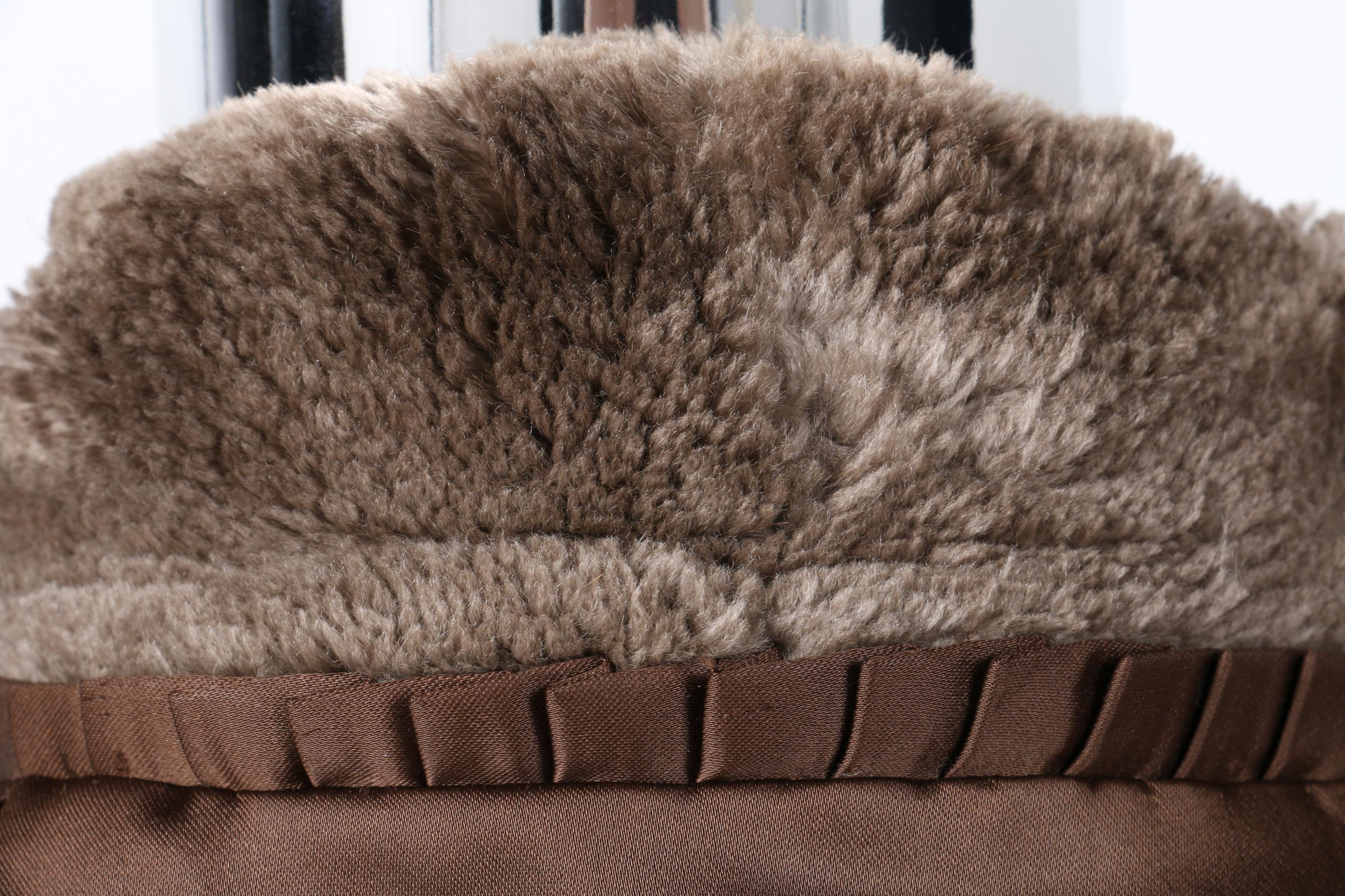 Traeger Furs Sheared Beaver Fur Coat