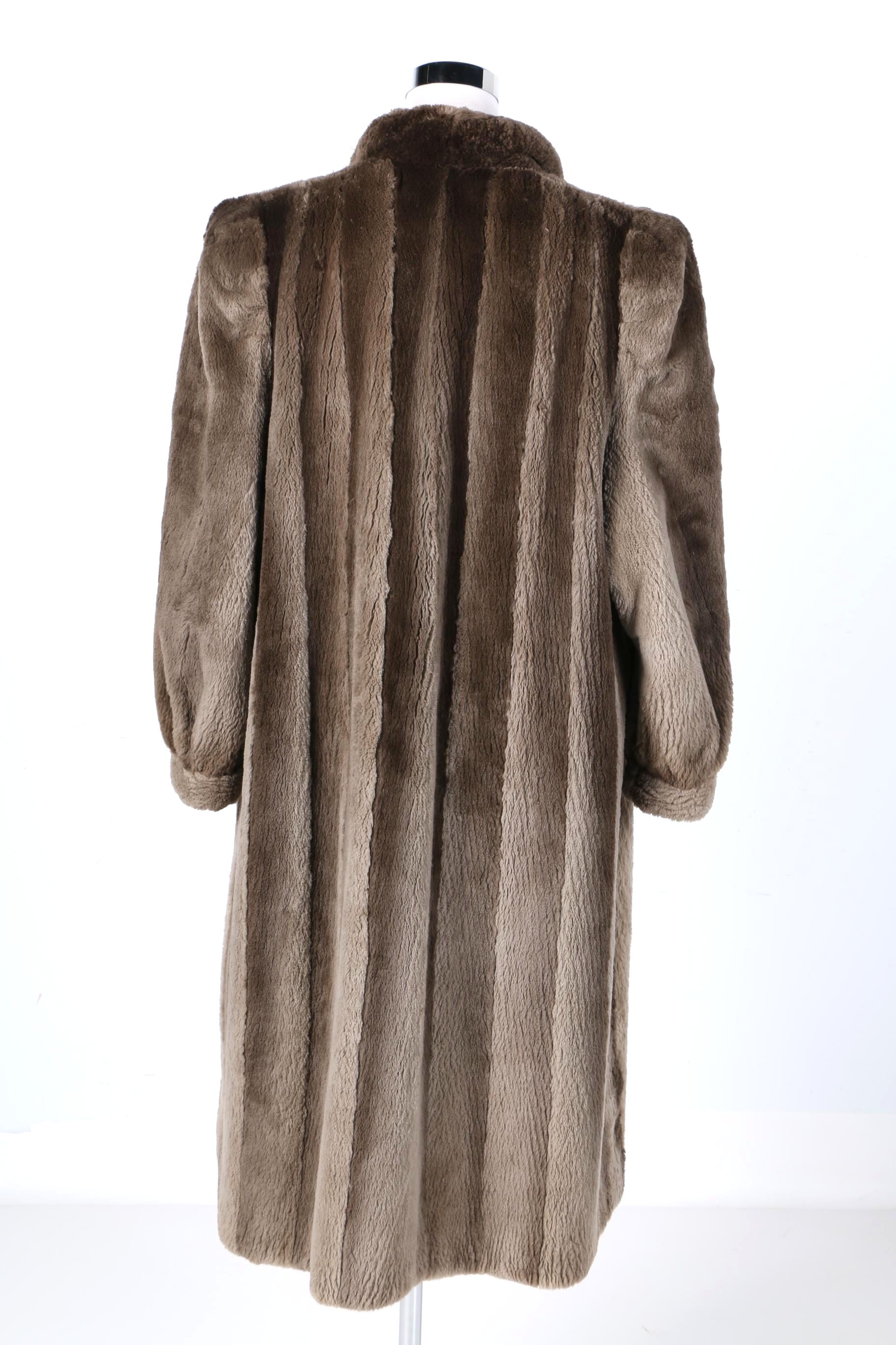 Traeger Furs Sheared Beaver Fur Coat