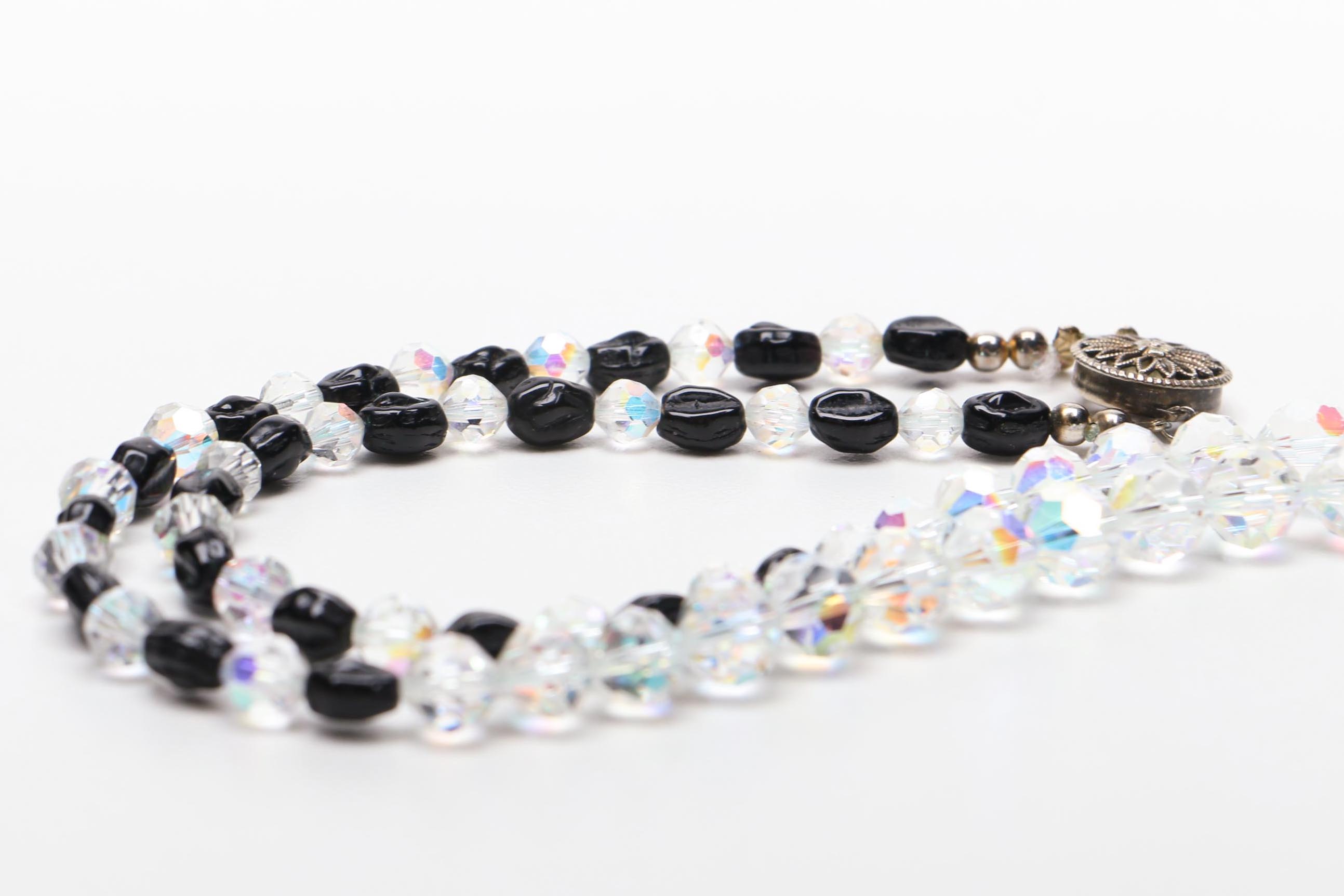 Sterling Silver Jewelry Including Necklaces, Bracelet and Ring