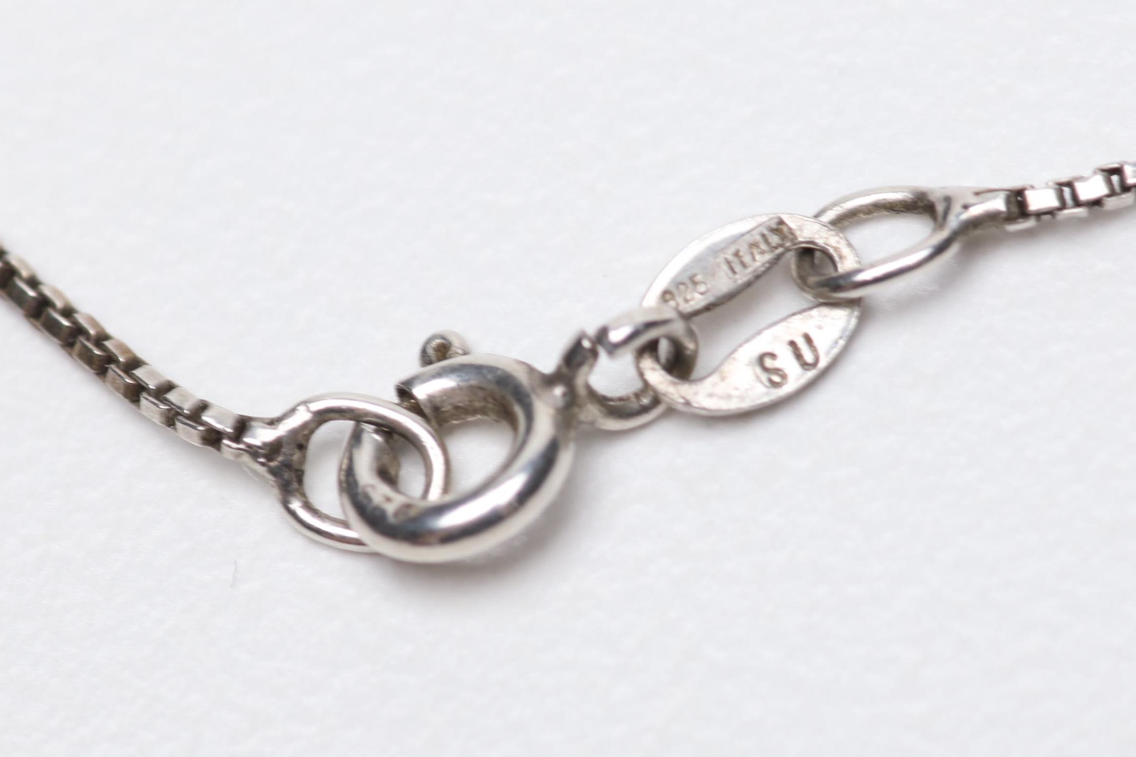 Sterling Silver Jewelry Including Necklaces, Bracelet and Ring