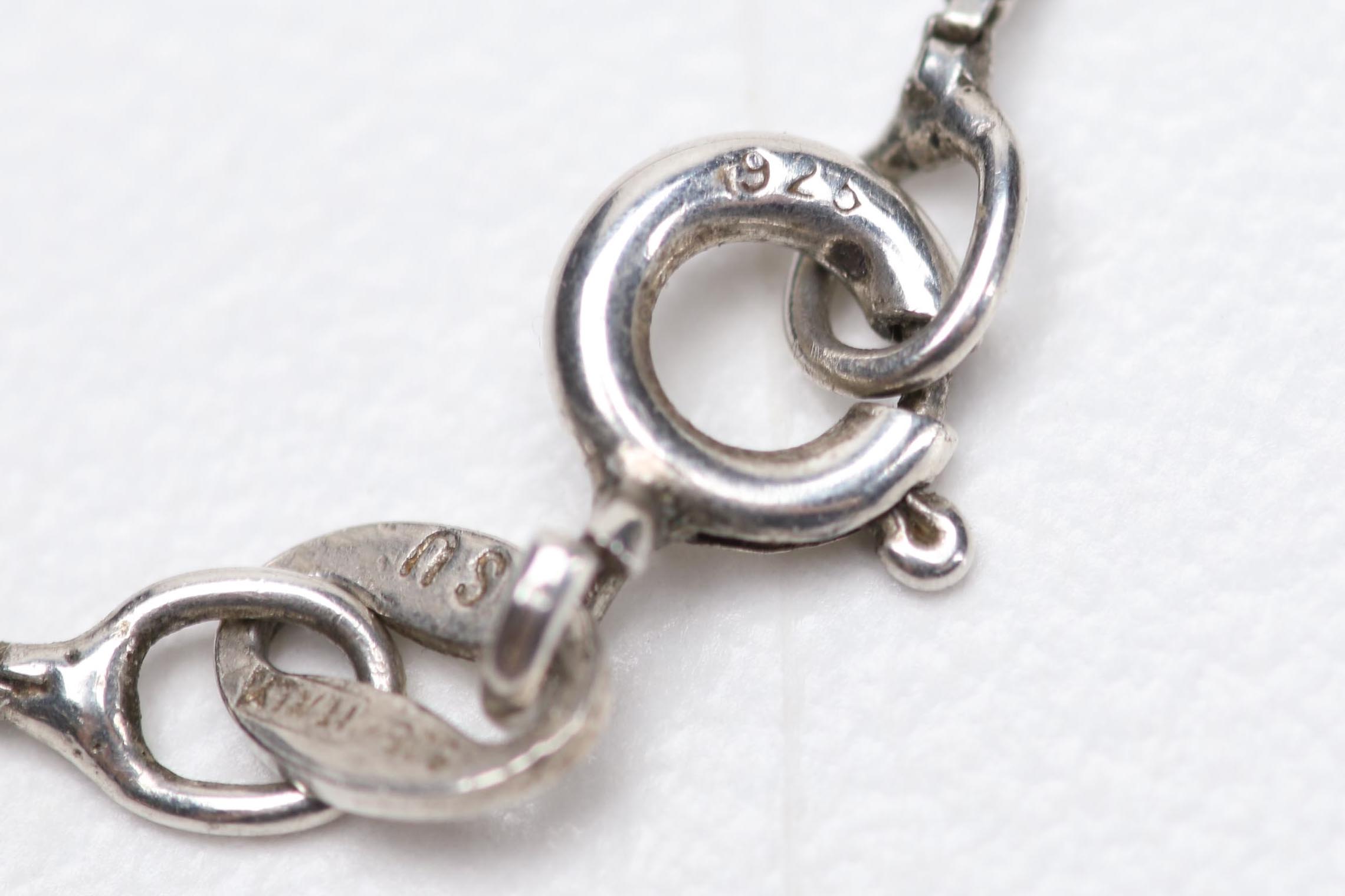 Sterling Silver Jewelry Including Necklaces, Bracelet and Ring