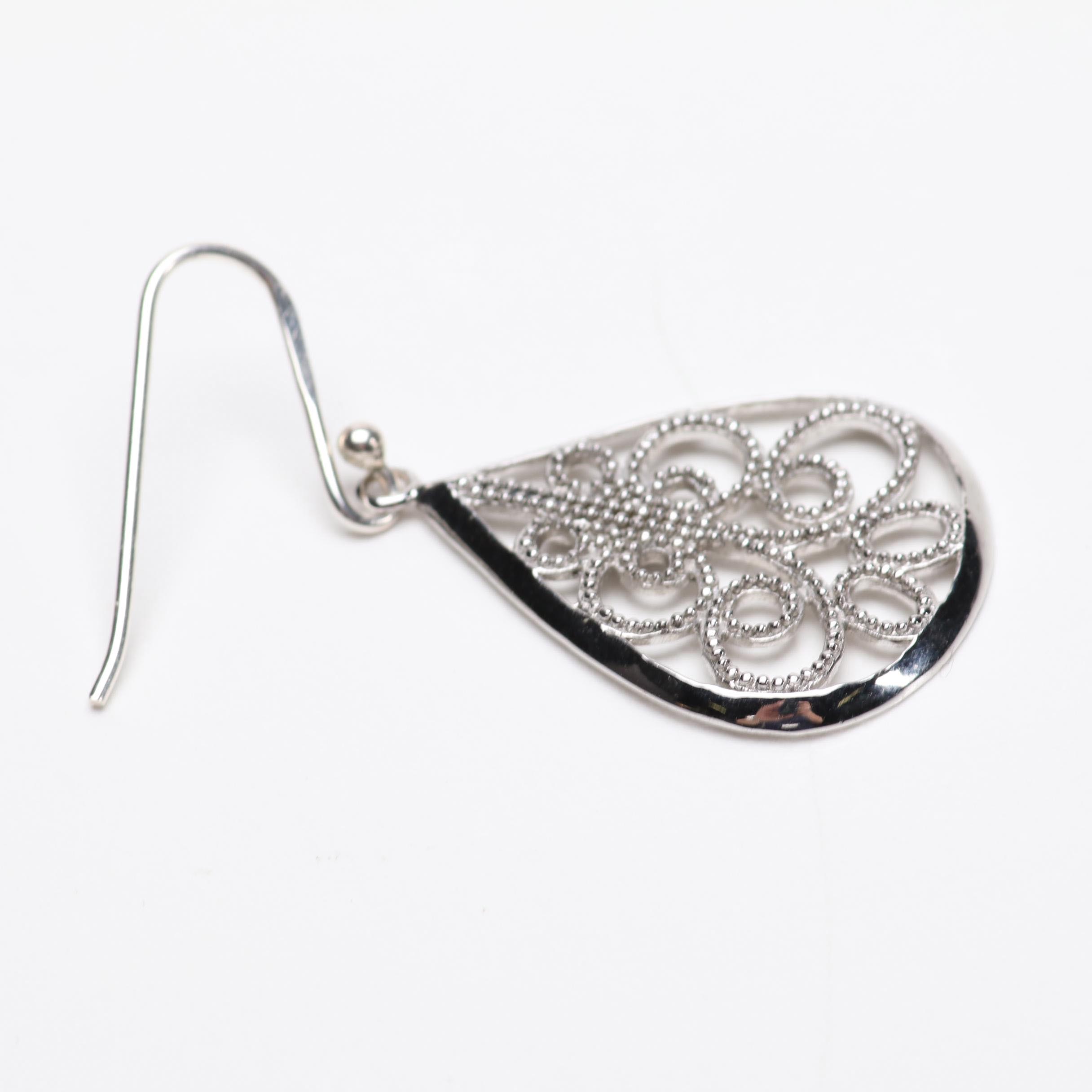 Sterling Silver Jewelry Including Necklaces, Bracelet and Ring