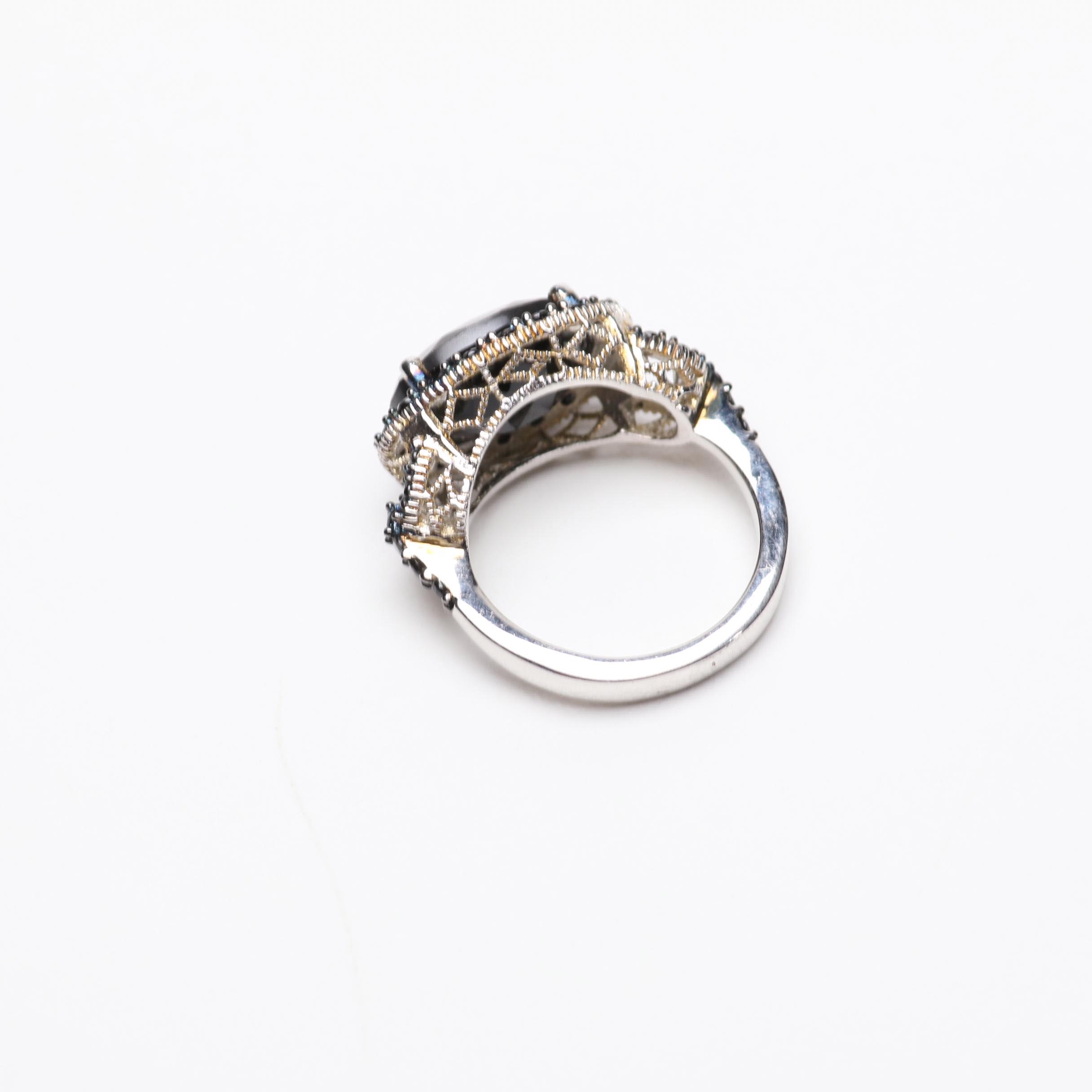 Sterling Silver Jewelry Including Necklaces, Bracelet and Ring