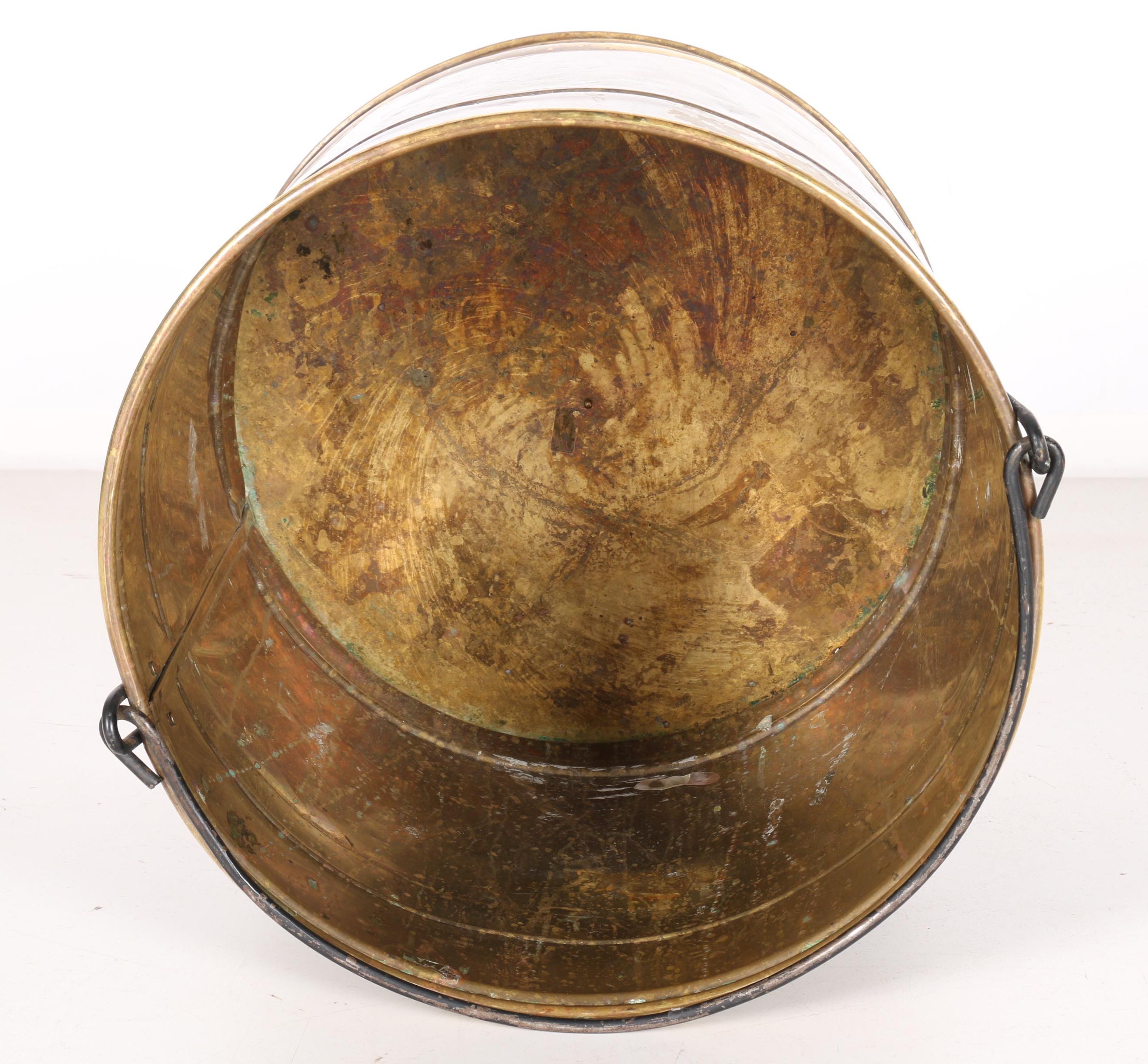 Vintage Brass Bucket