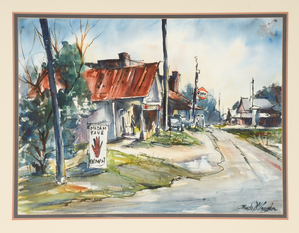 Phoebe DeVaughn Original Mixed Media Painting