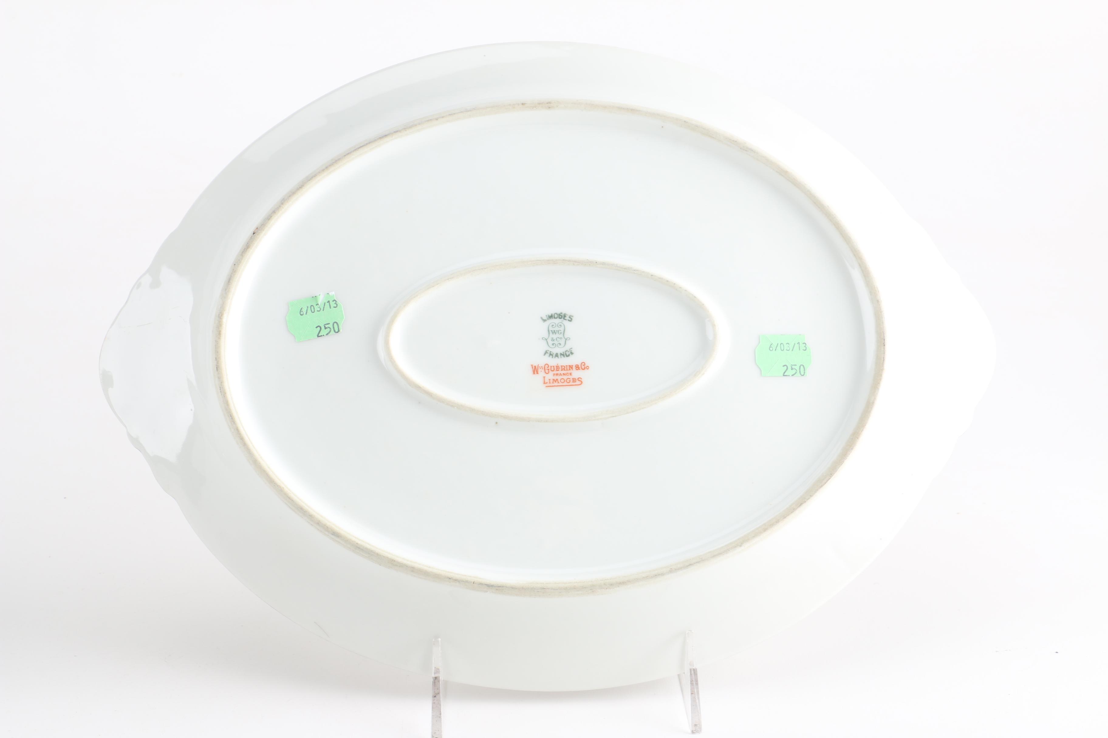 Limoges Serving Platter With Matching Serving Dish