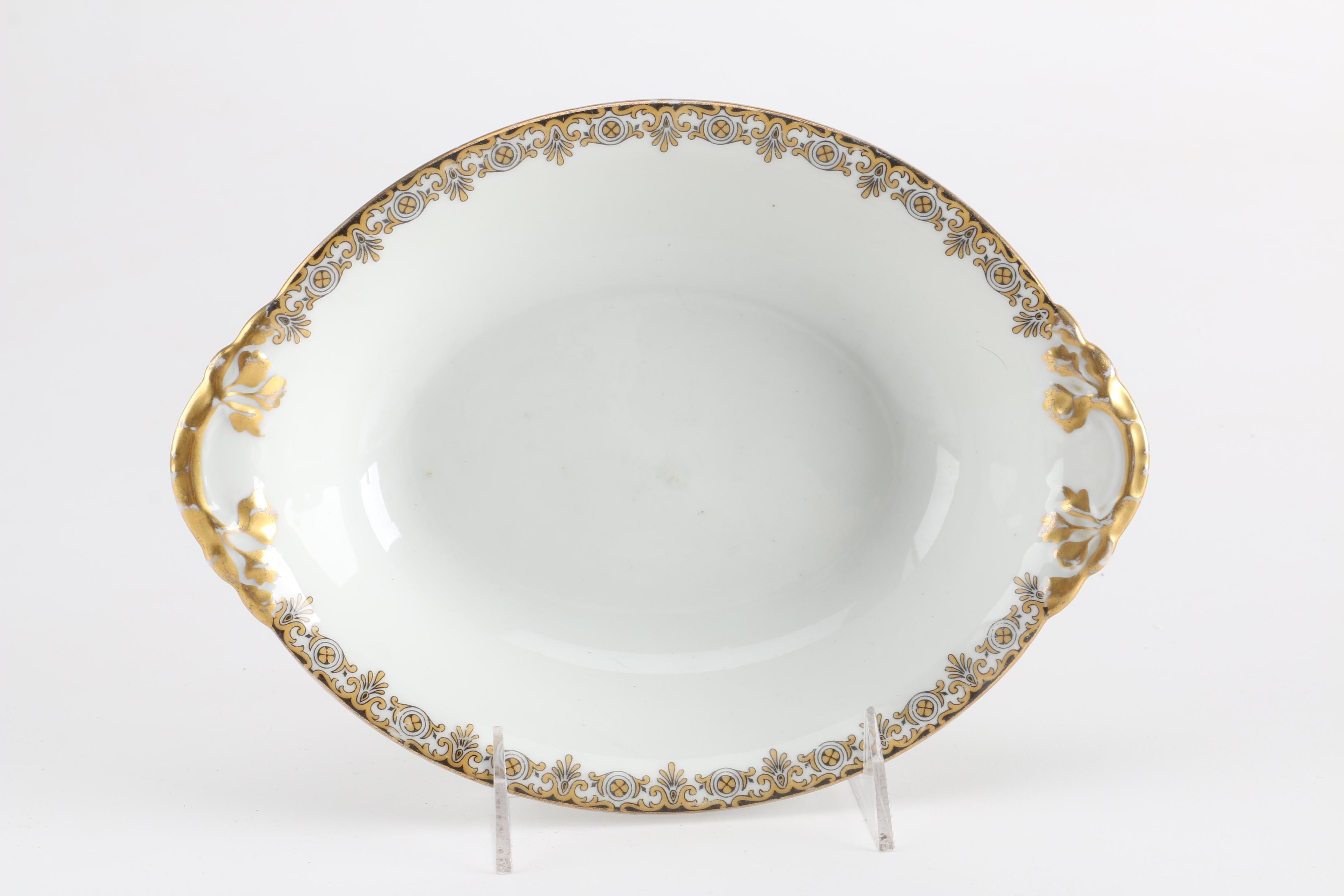 Limoges Serving Platter With Matching Serving Dish