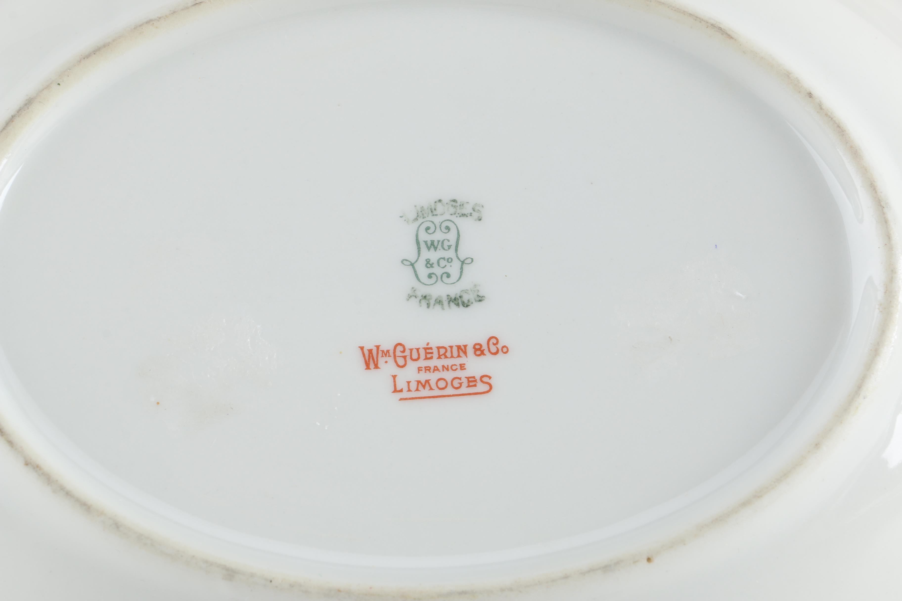 Limoges Serving Platter With Matching Serving Dish
