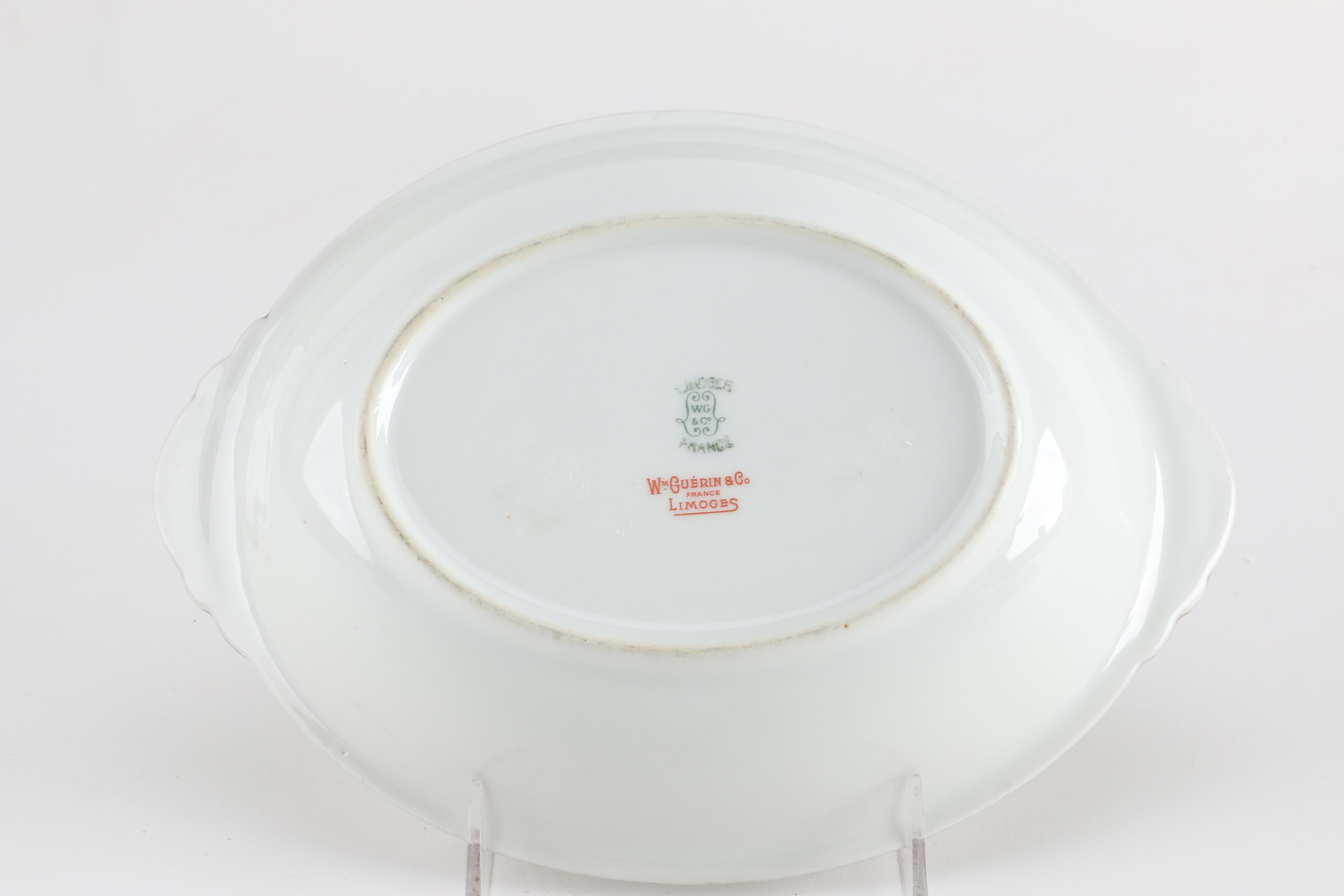 Limoges Serving Platter With Matching Serving Dish