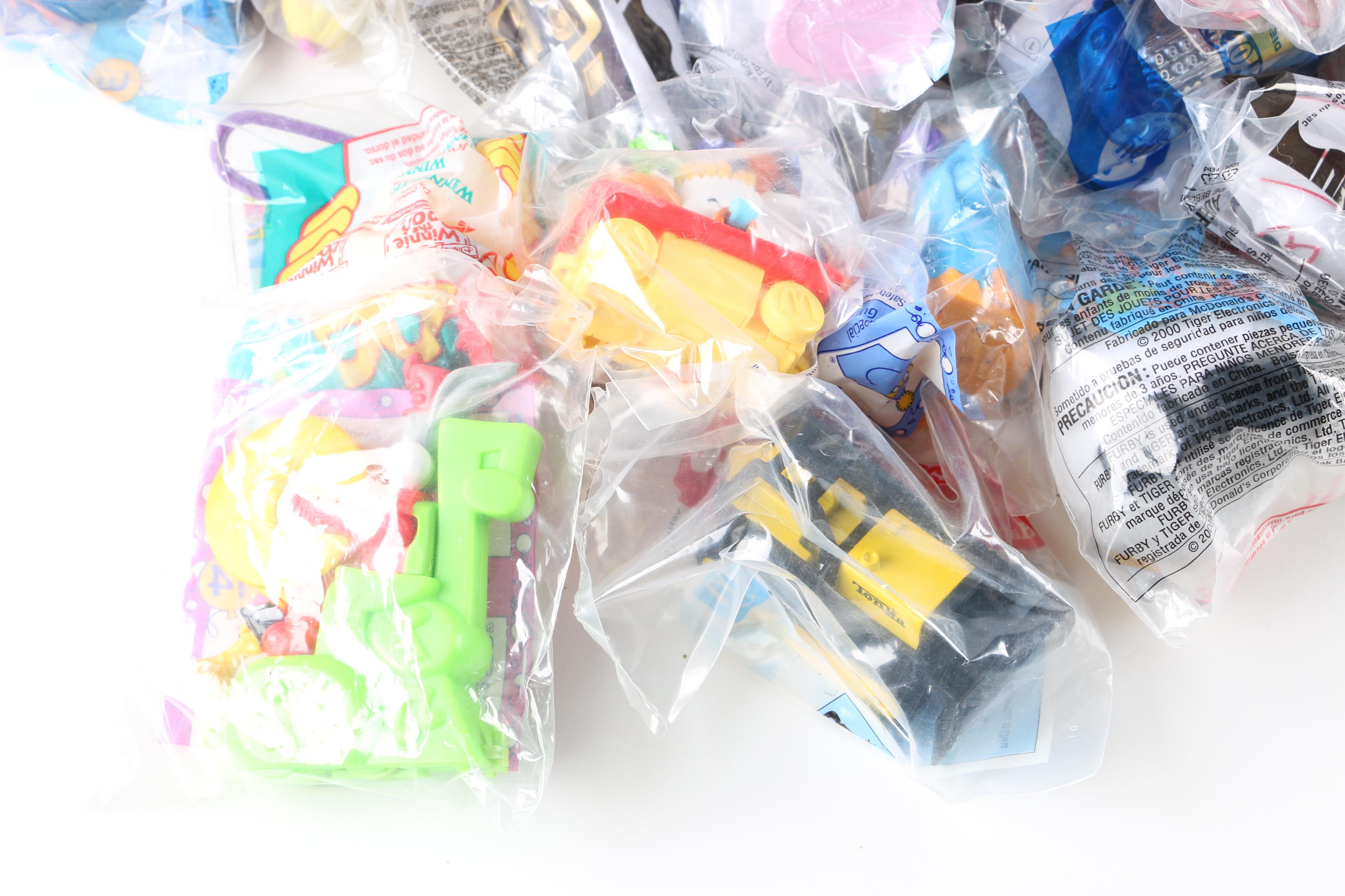 Assortment of McDonald's Happy Meal Toys
