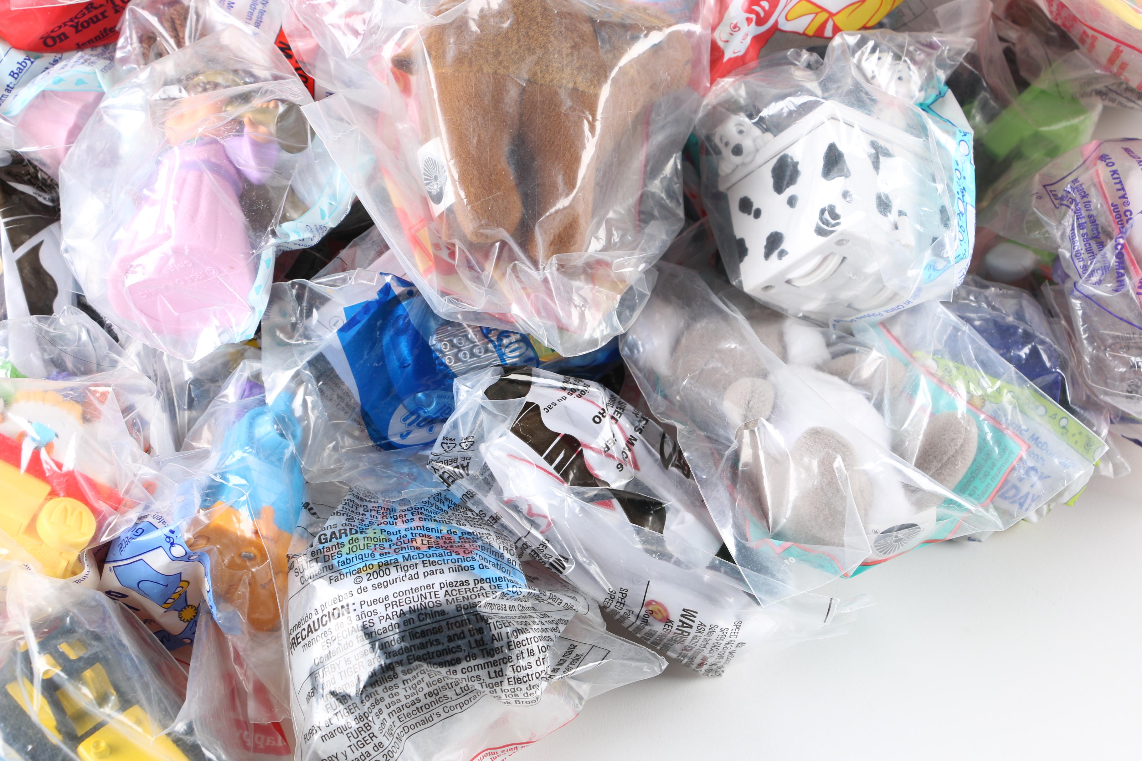 Assortment of McDonald's Happy Meal Toys