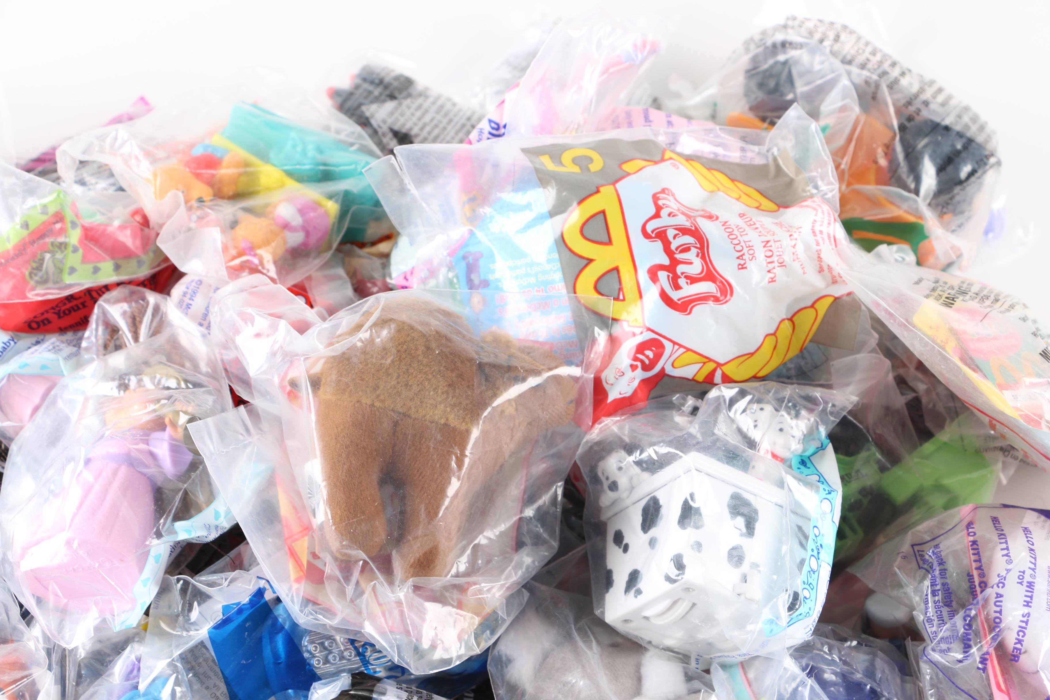 Assortment of McDonald's Happy Meal Toys