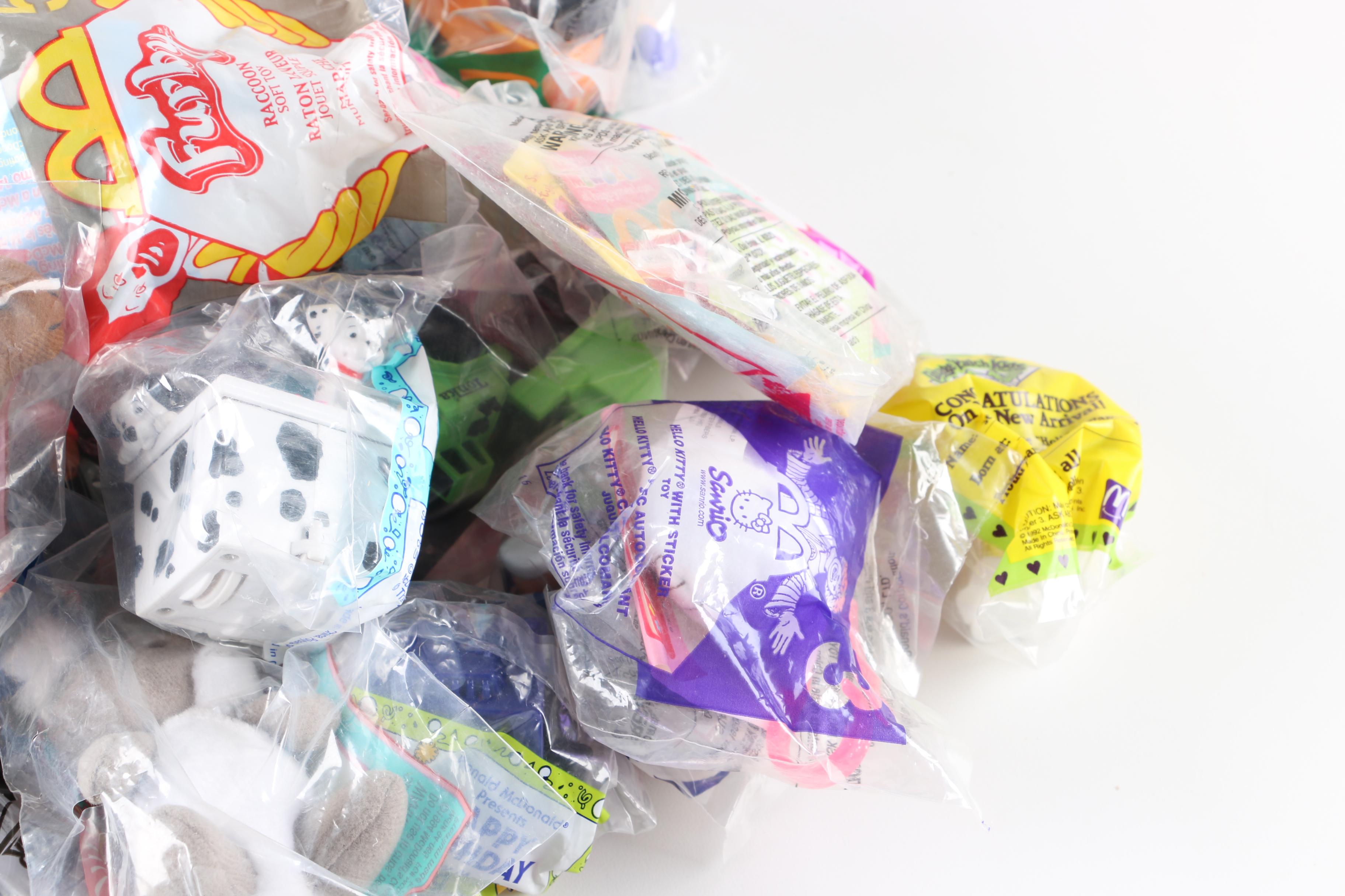 Assortment of McDonald's Happy Meal Toys