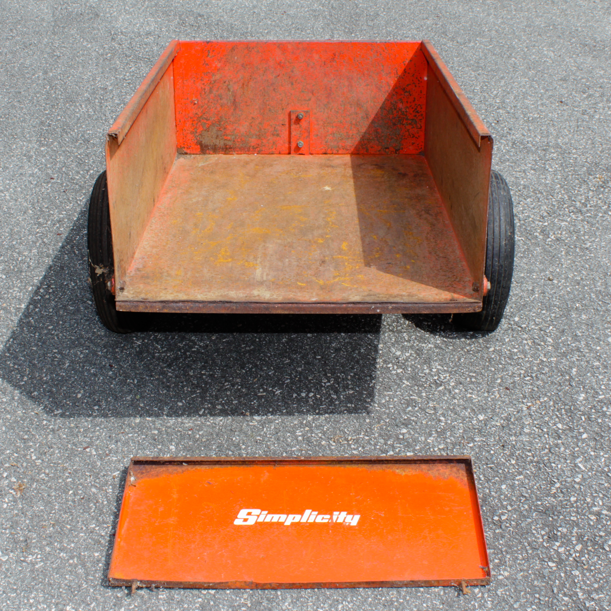 Simplicity Metal Garden Trailer