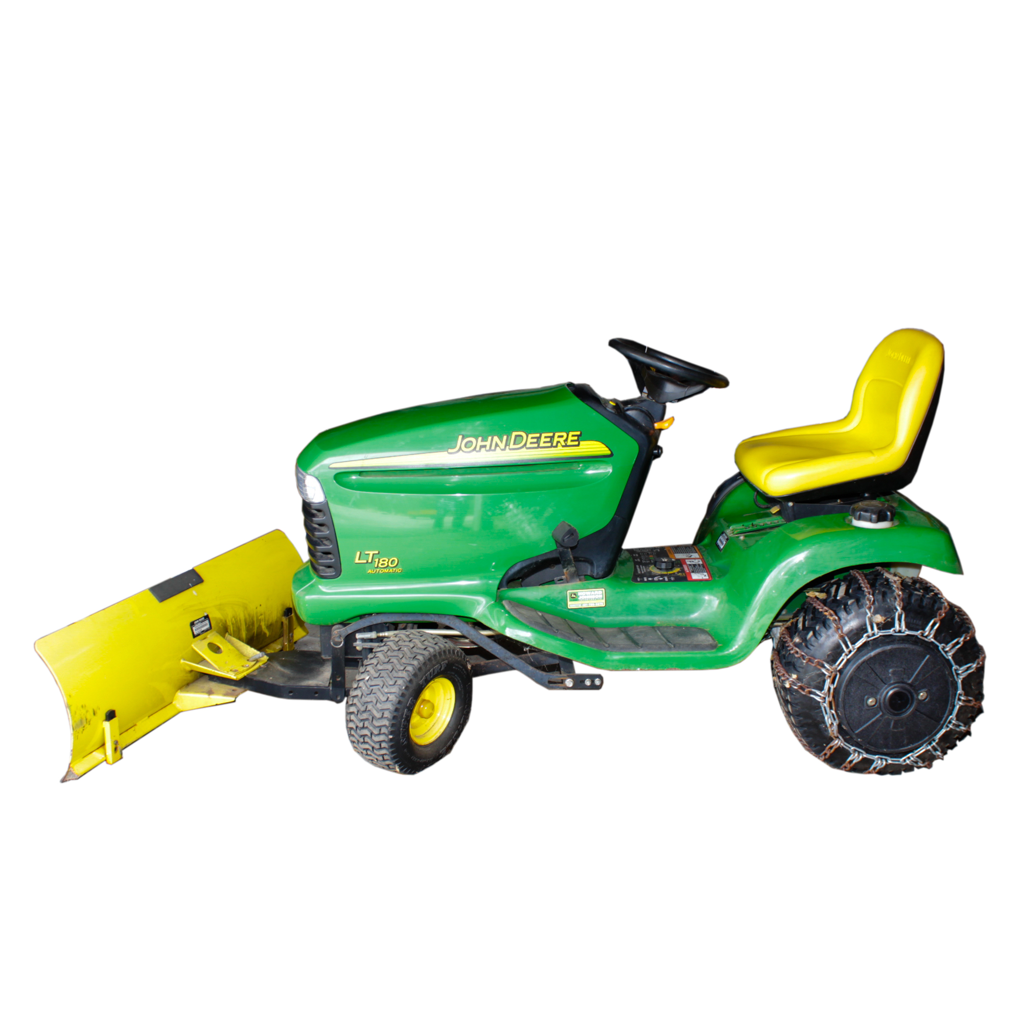 John Deere LT180 Lawn Tractor and Accessories