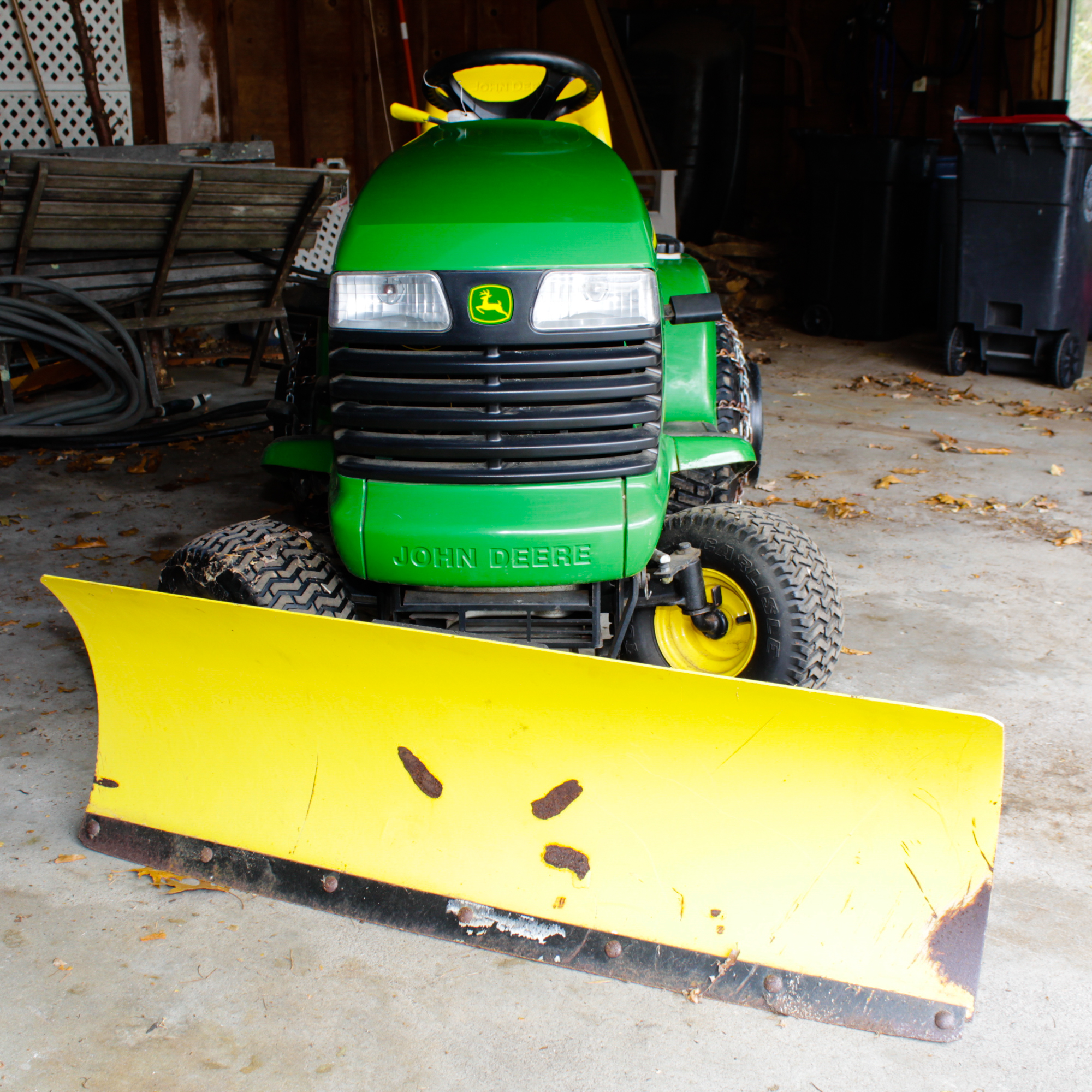 John Deere LT180 Lawn Tractor and Accessories