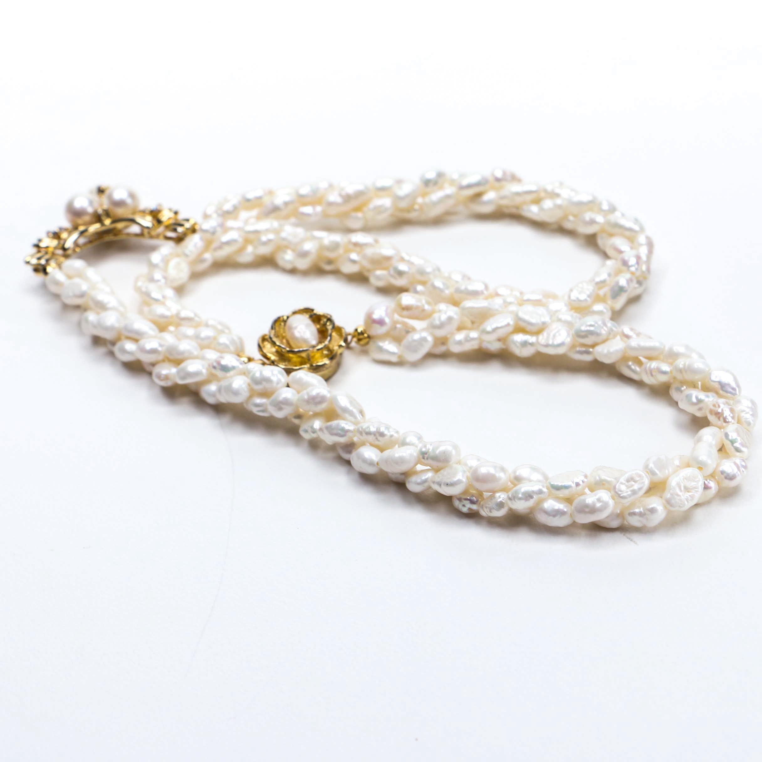 Freshwater Pearl Necklaces with Sterling Silver