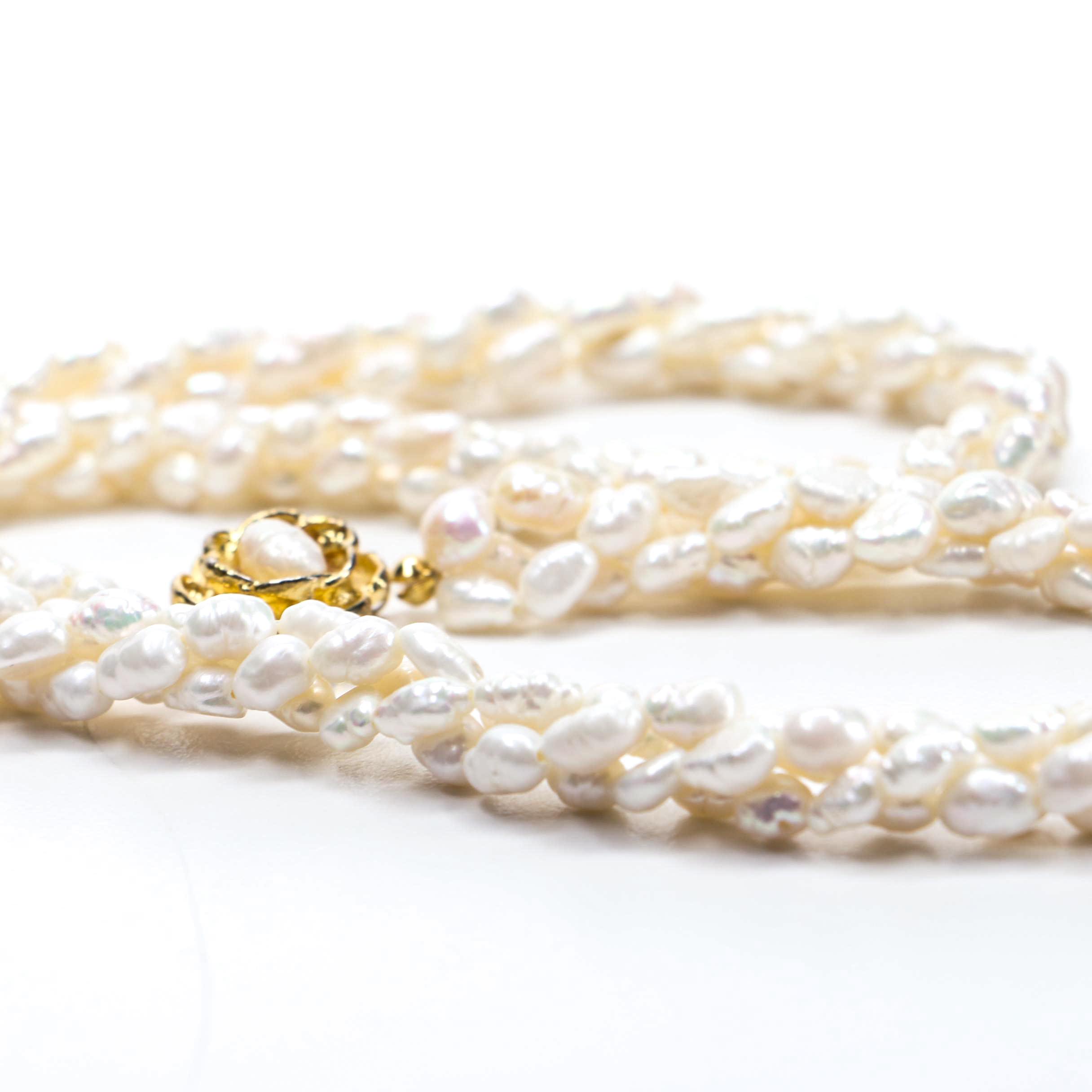 Freshwater Pearl Necklaces with Sterling Silver