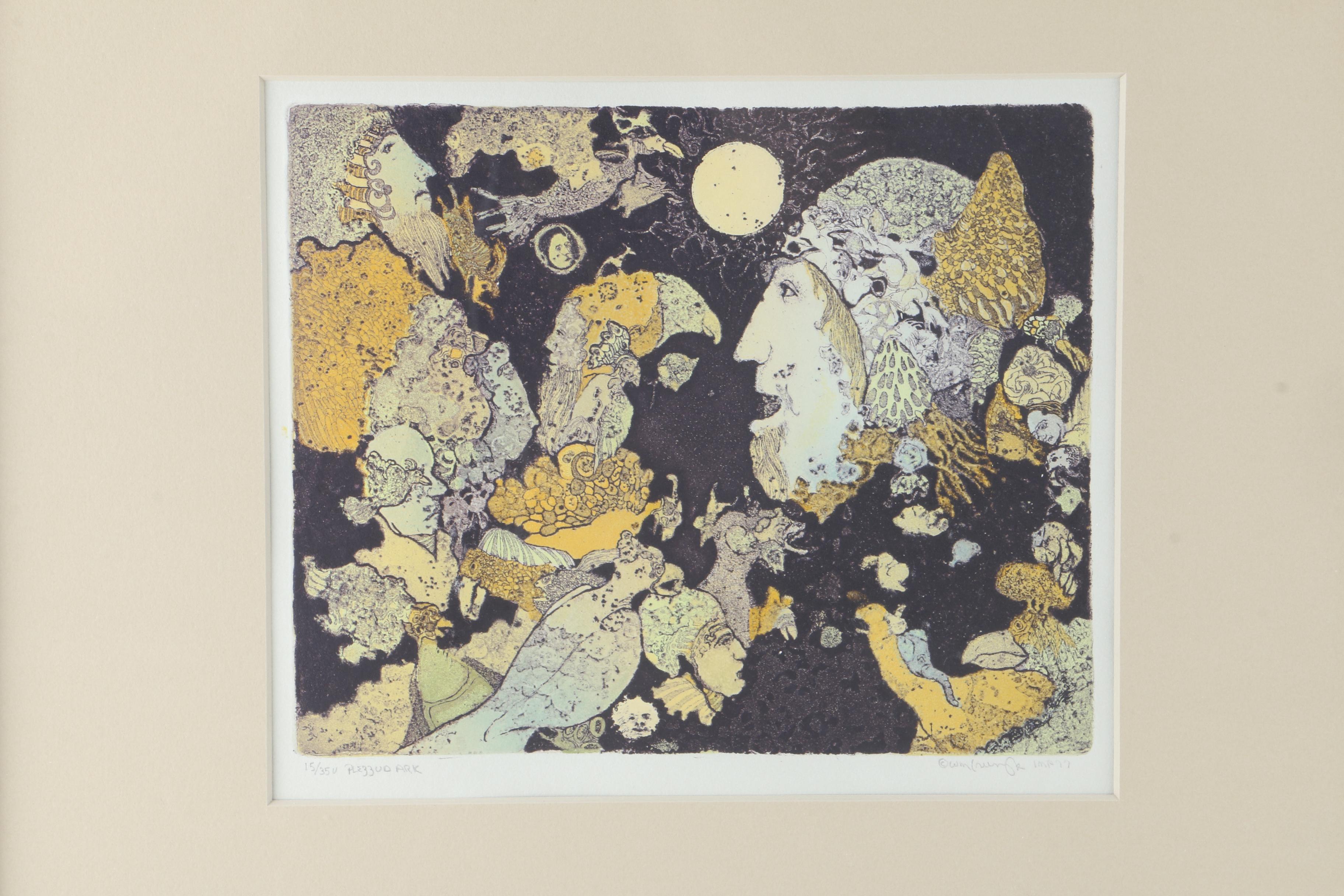 1977  Signed Limited Edition Aquatint