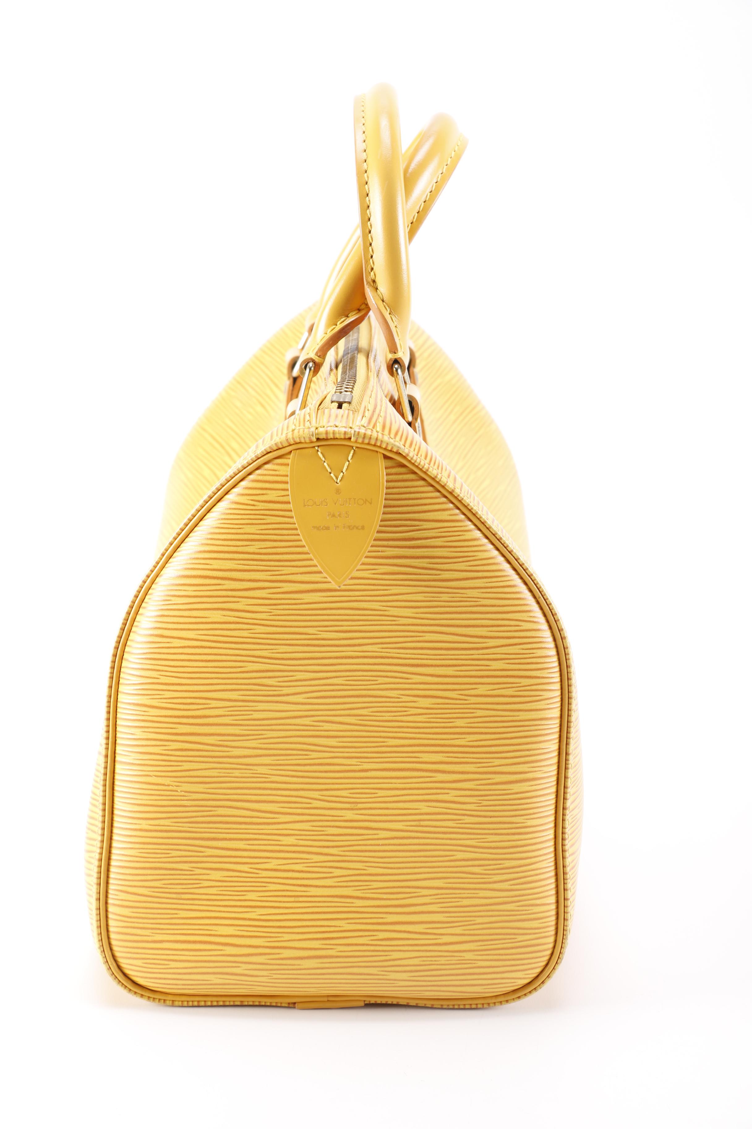 Louis Vuitton Epi Speedy 25 Handbag