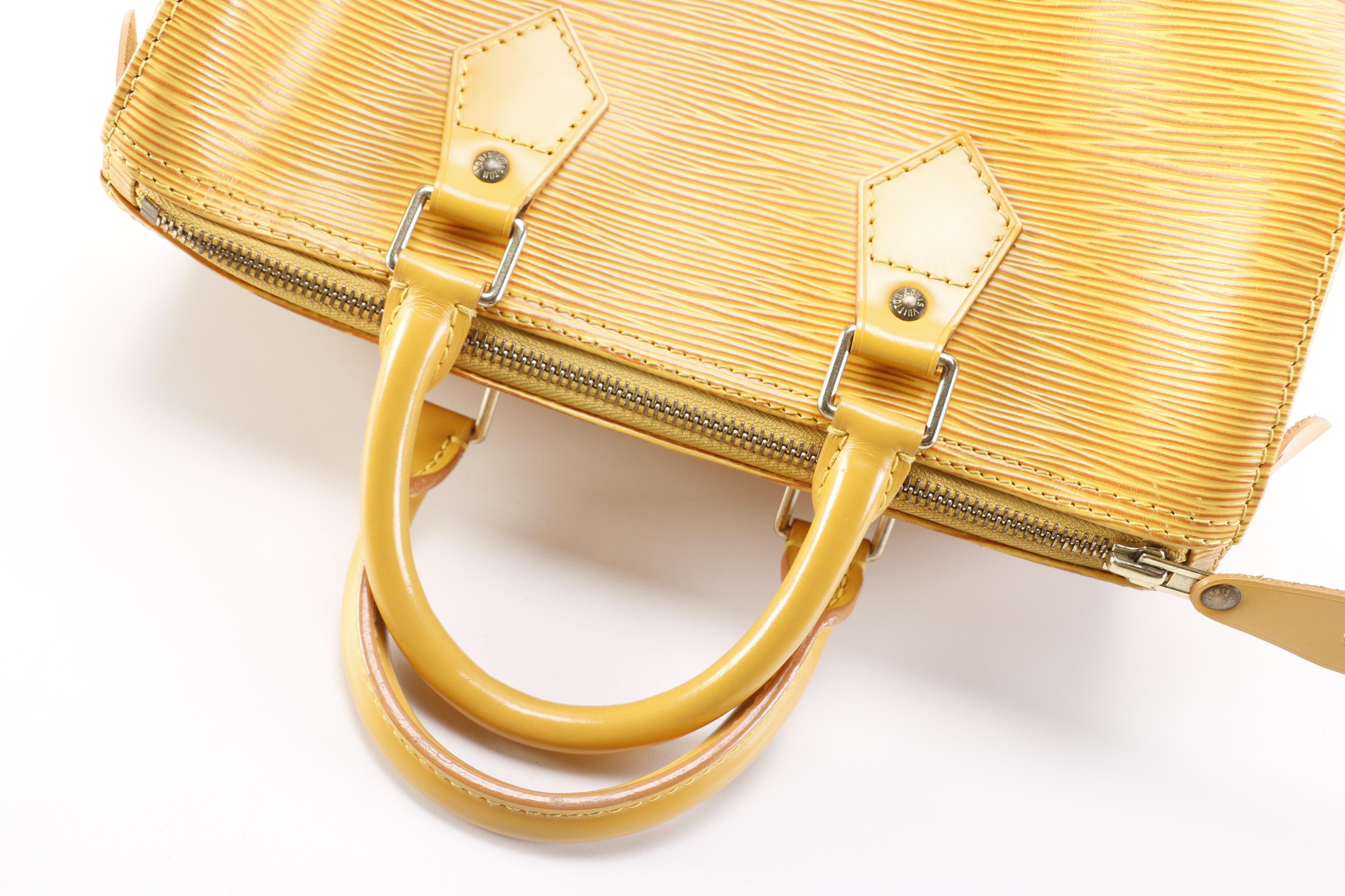 Louis Vuitton Epi Speedy 25 Handbag