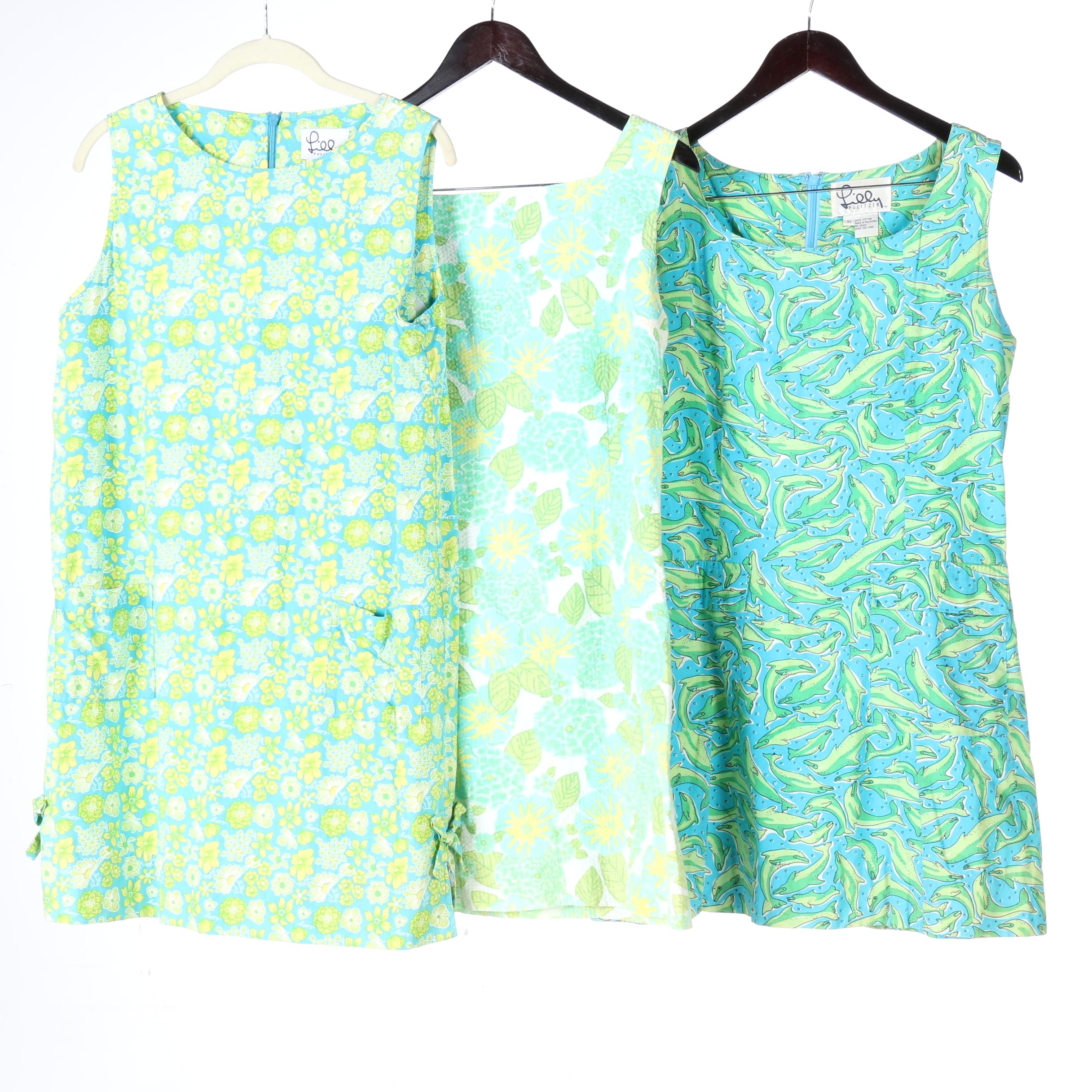 Selection of Lilly Pulitzer Summer Shift Dresses