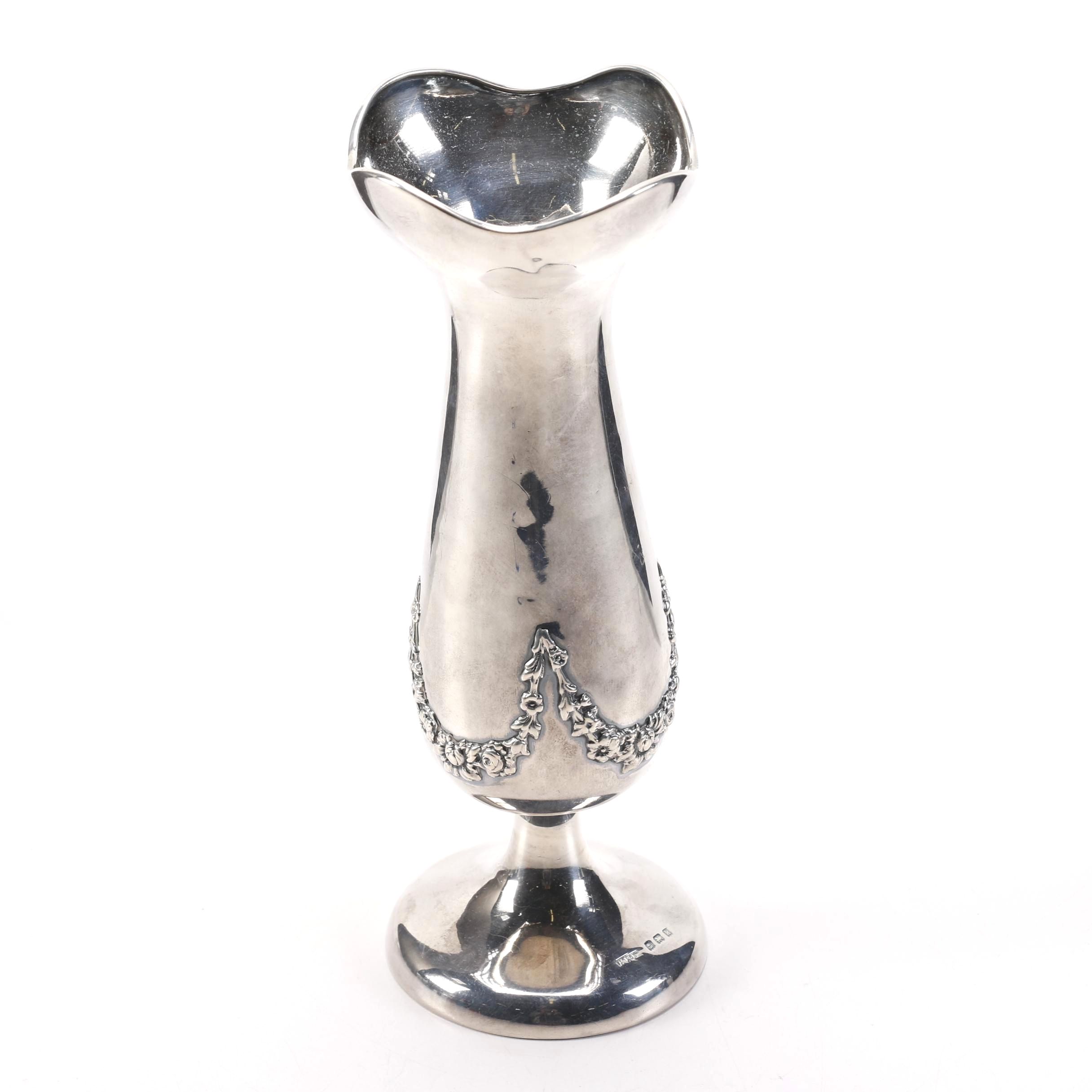1909 Henry Williamson Ltd. Sterling Vase