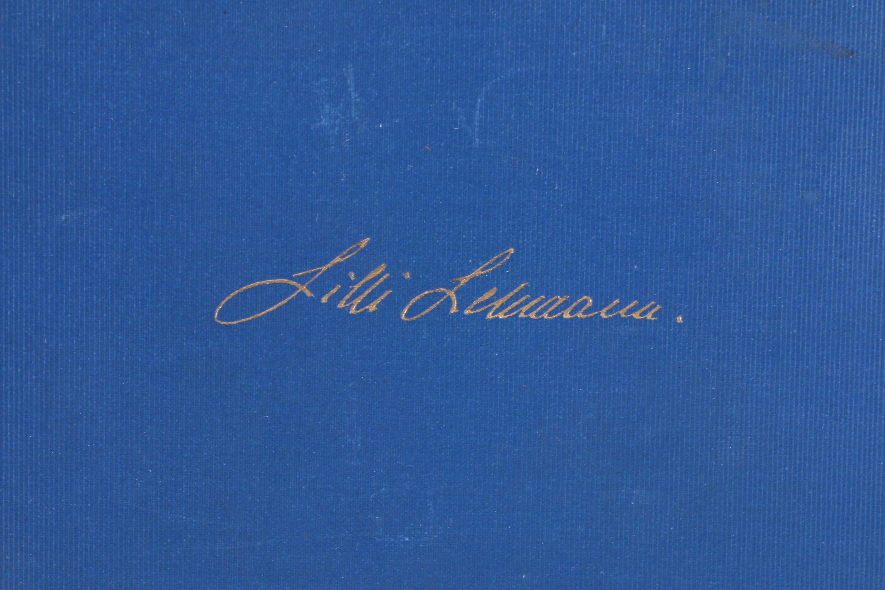 Lillie Lehman Signed Photograph and Autobiography