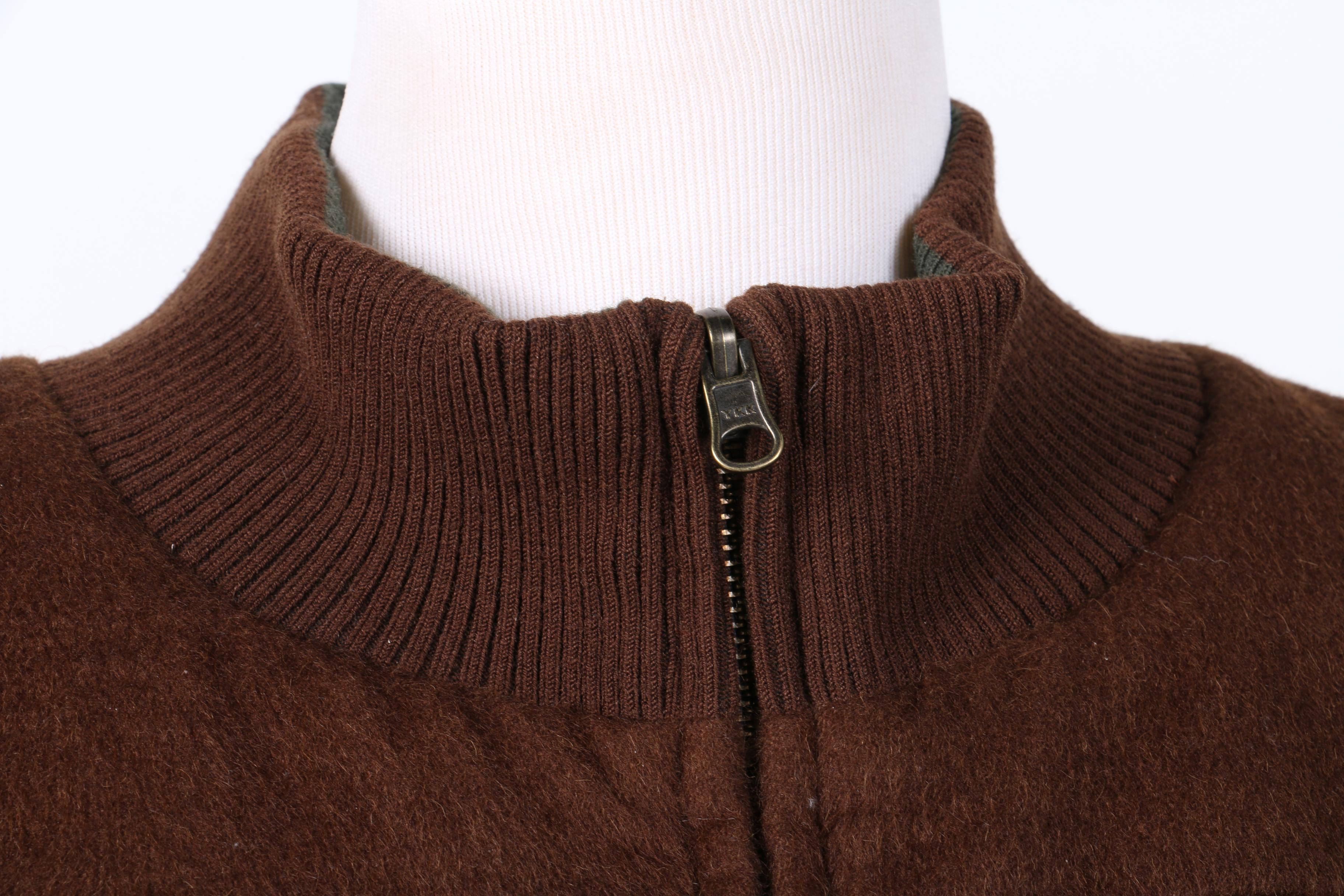 Turnbury Men's Alpaca and Wool Reversible Vest