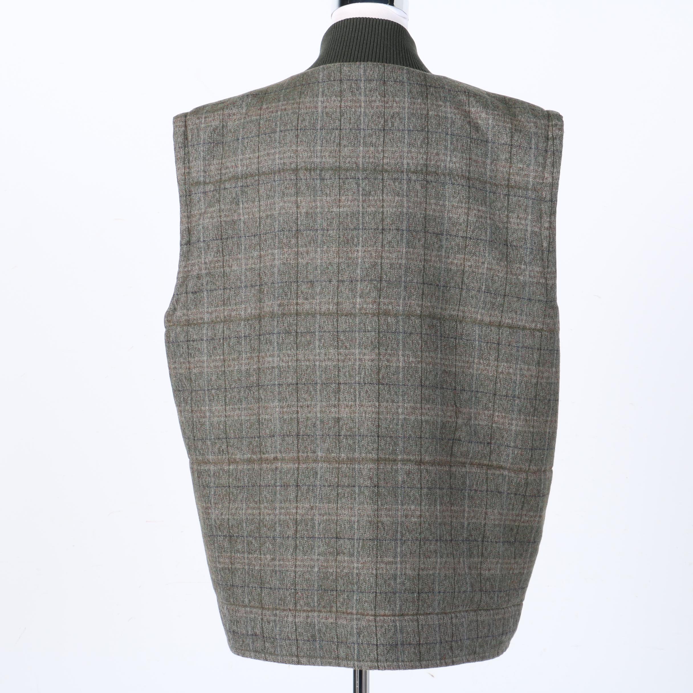 Turnbury Men's Alpaca and Wool Reversible Vest