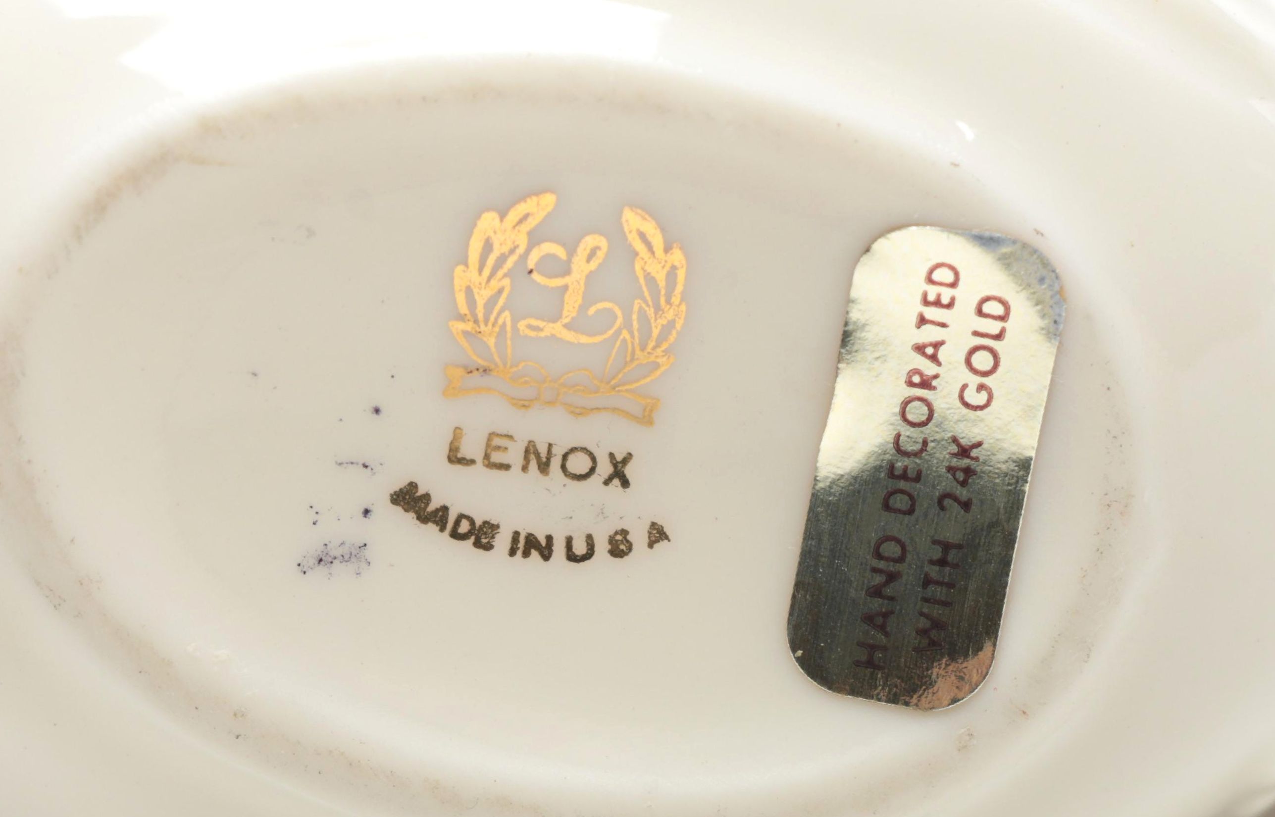 Lenox Swan Candy Dish