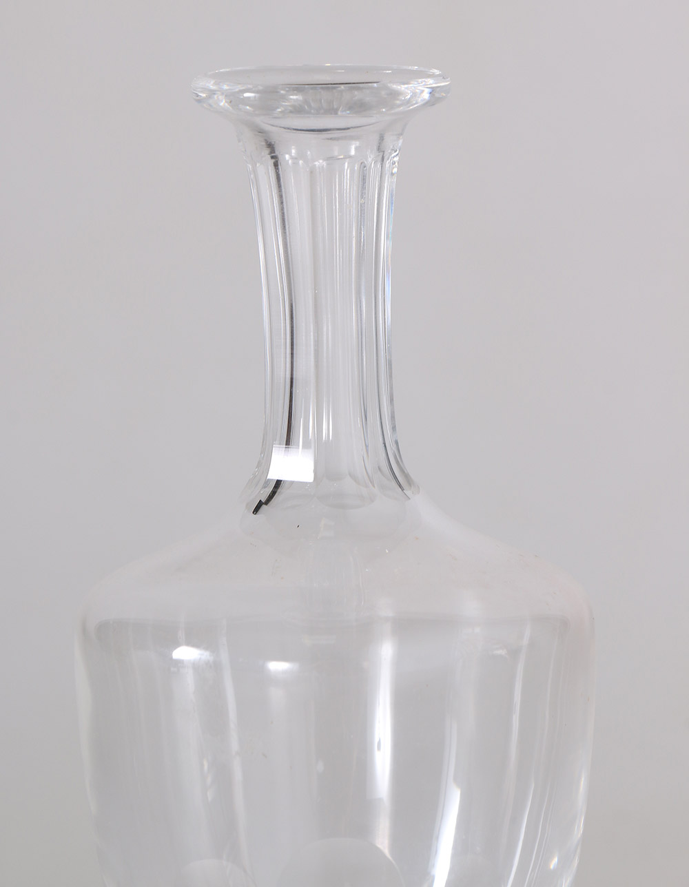 Hand Blown Glass Baccarat Decanter