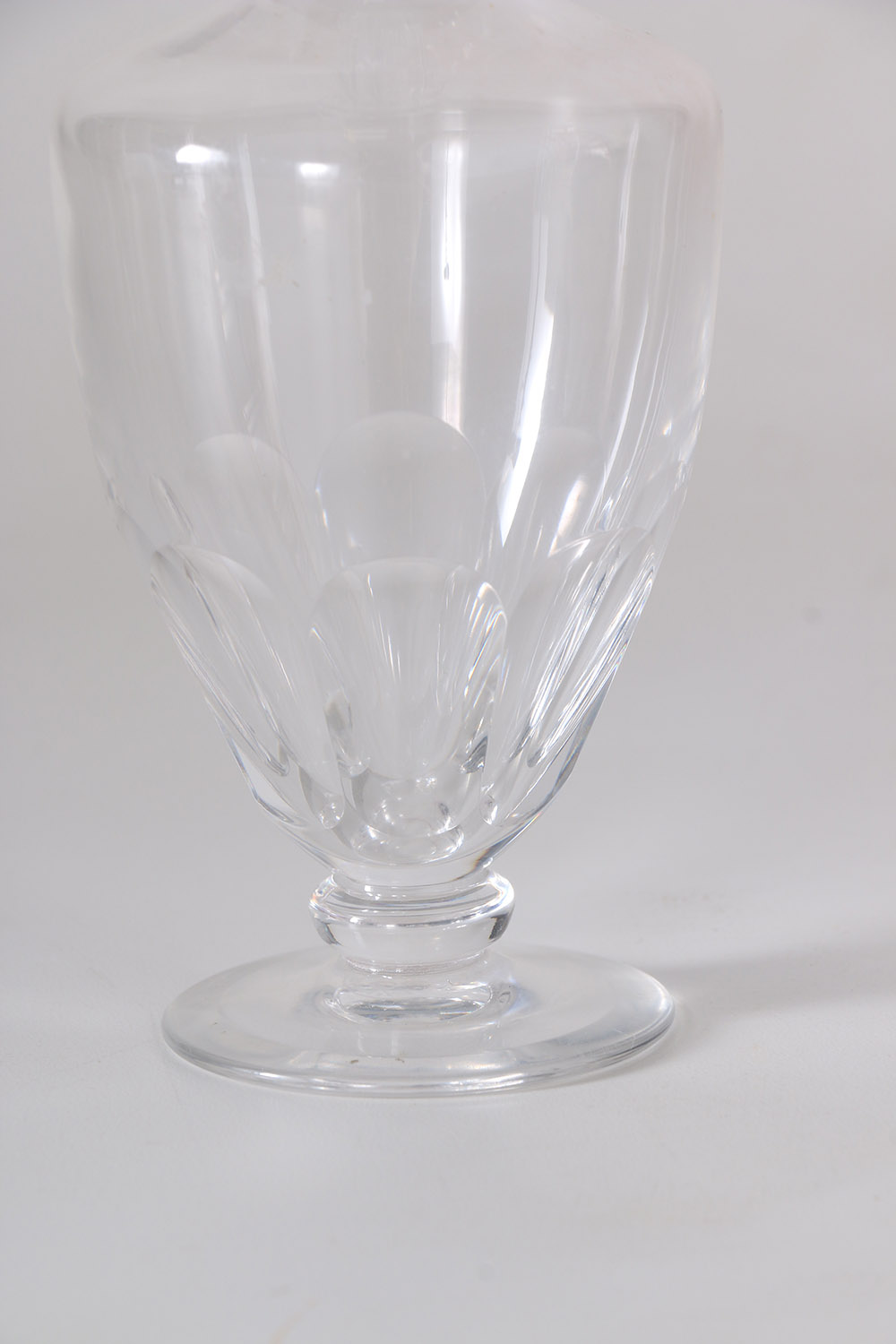 Hand Blown Glass Baccarat Decanter