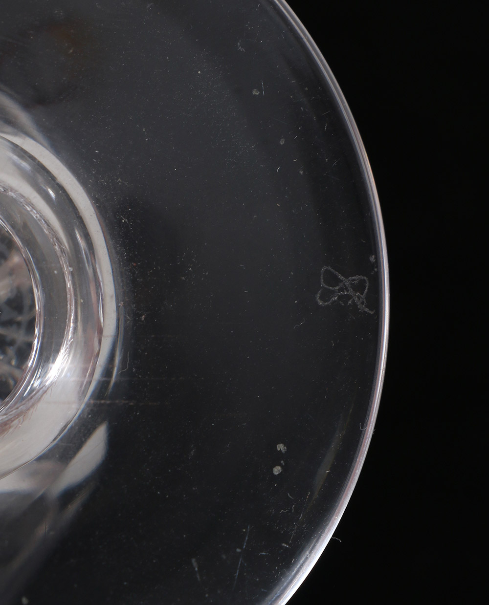 Hand Blown Glass Baccarat Decanter