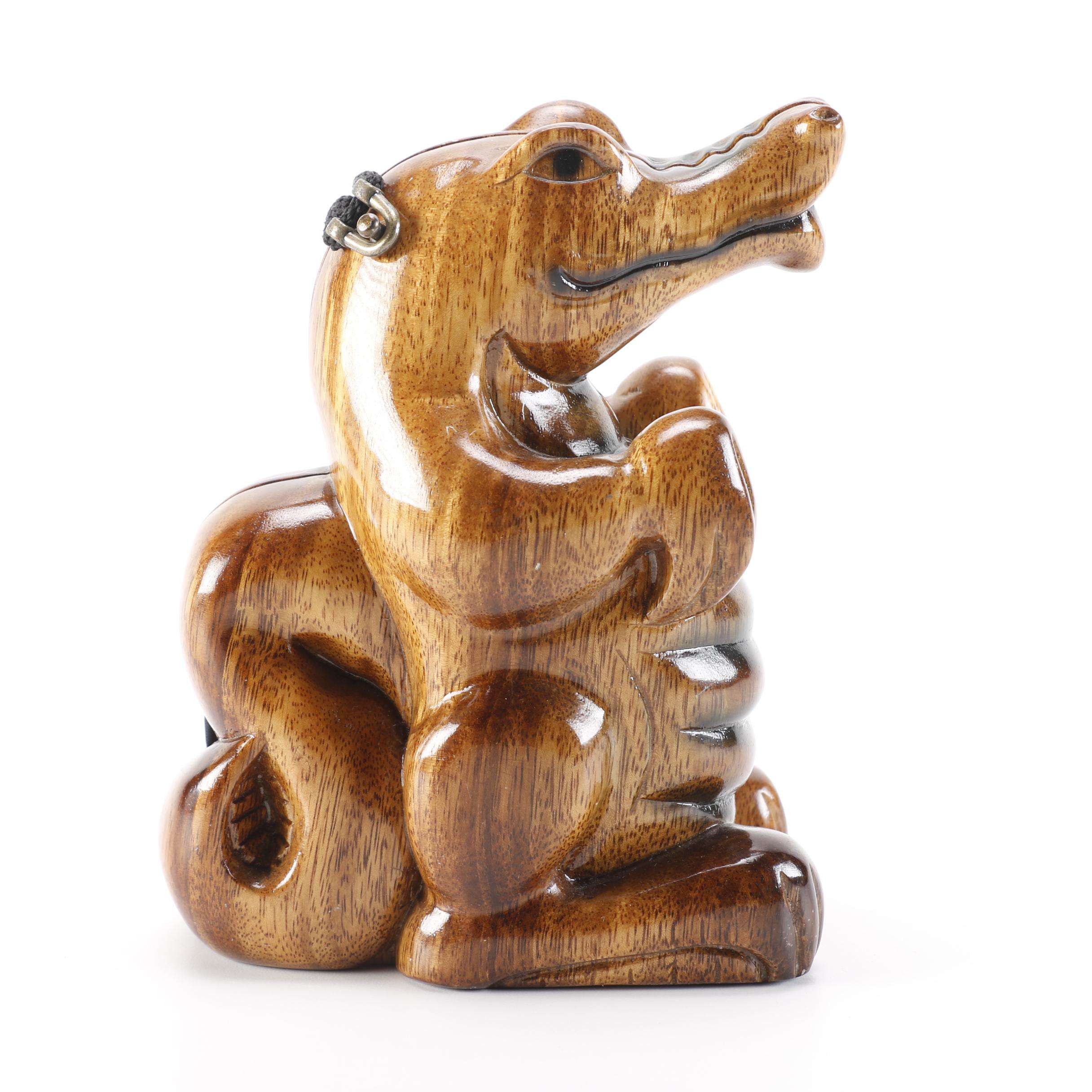 Timmy Woods Alligator Crossbody Bag