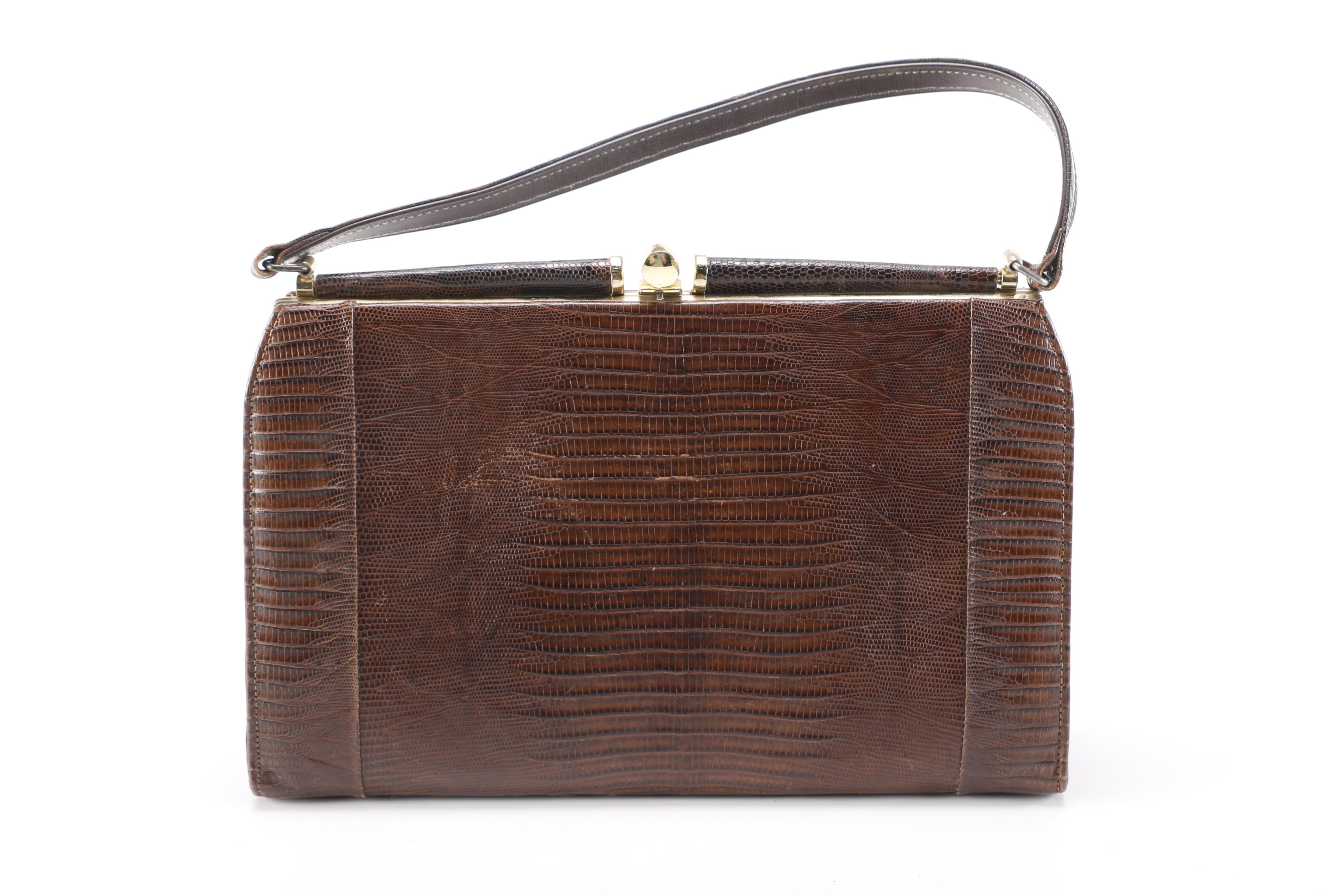 Vintage Reptile Skin Purses