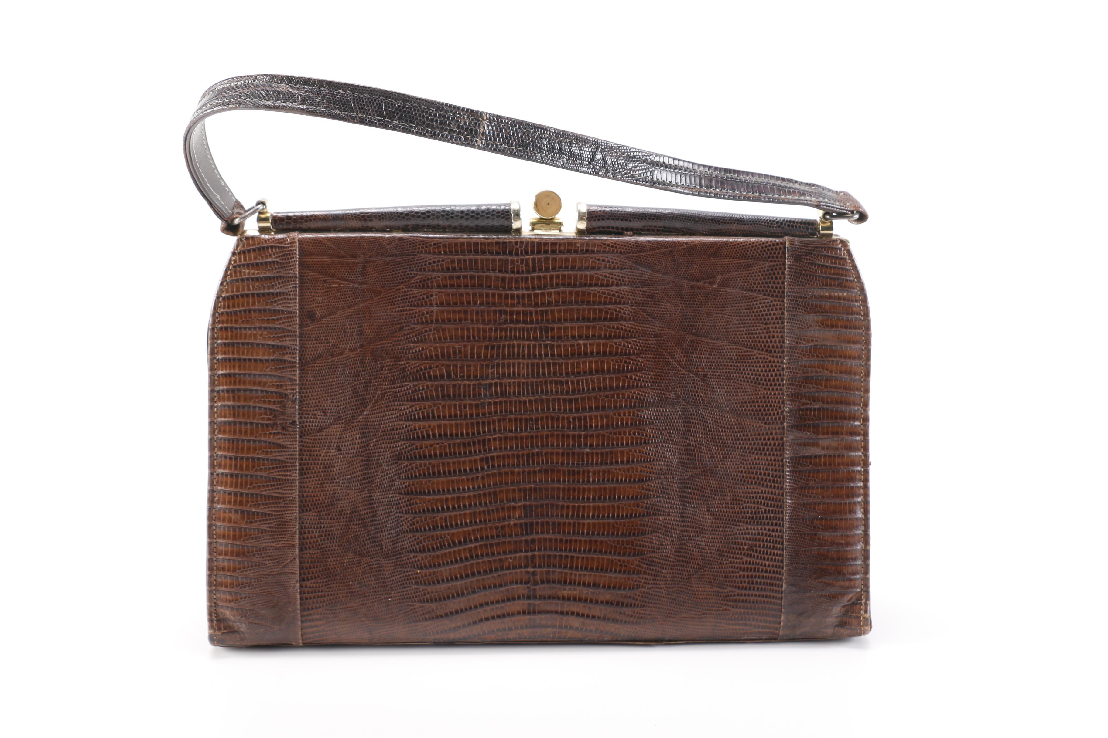 Vintage Reptile Skin Purses