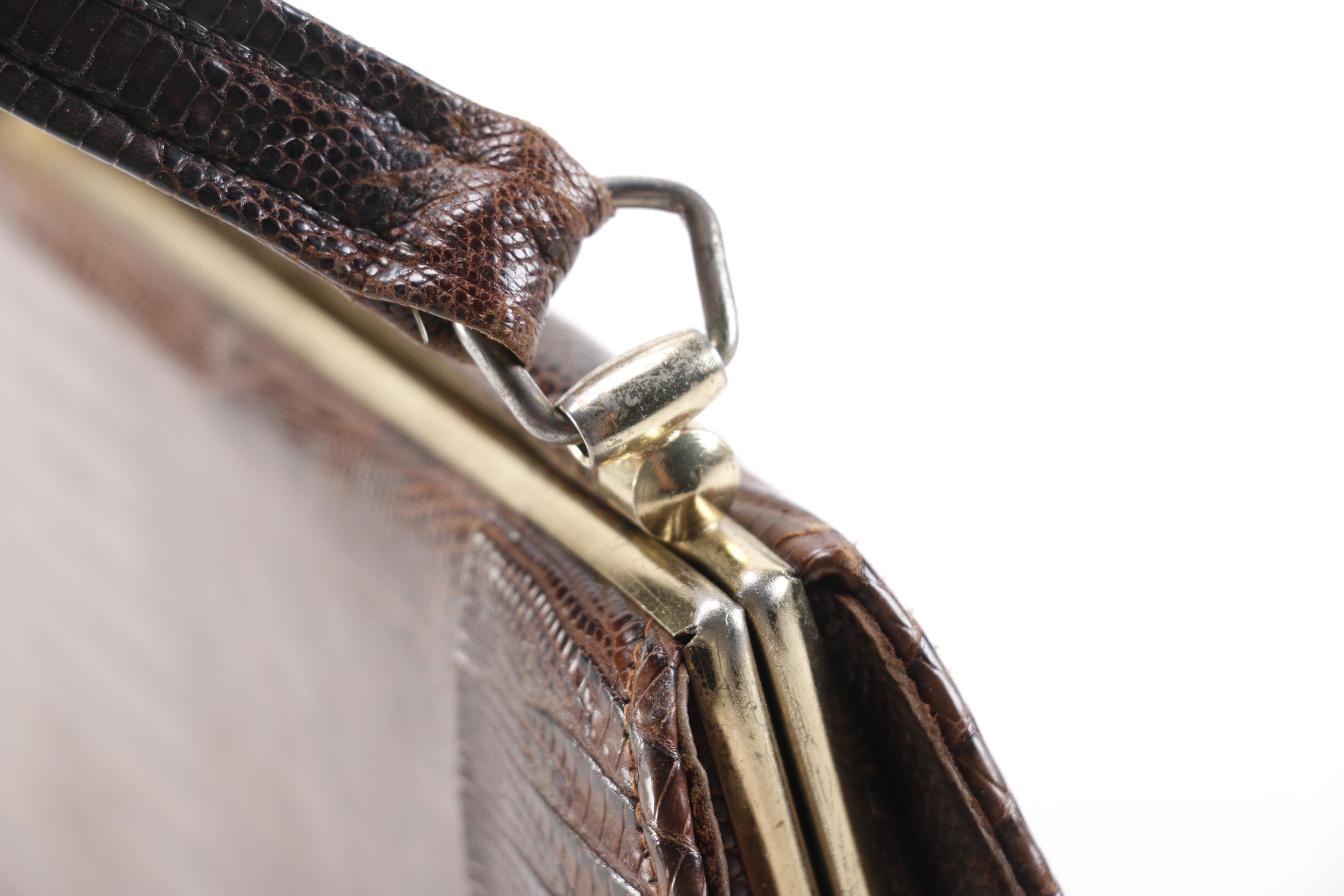 Vintage Reptile Skin Purses