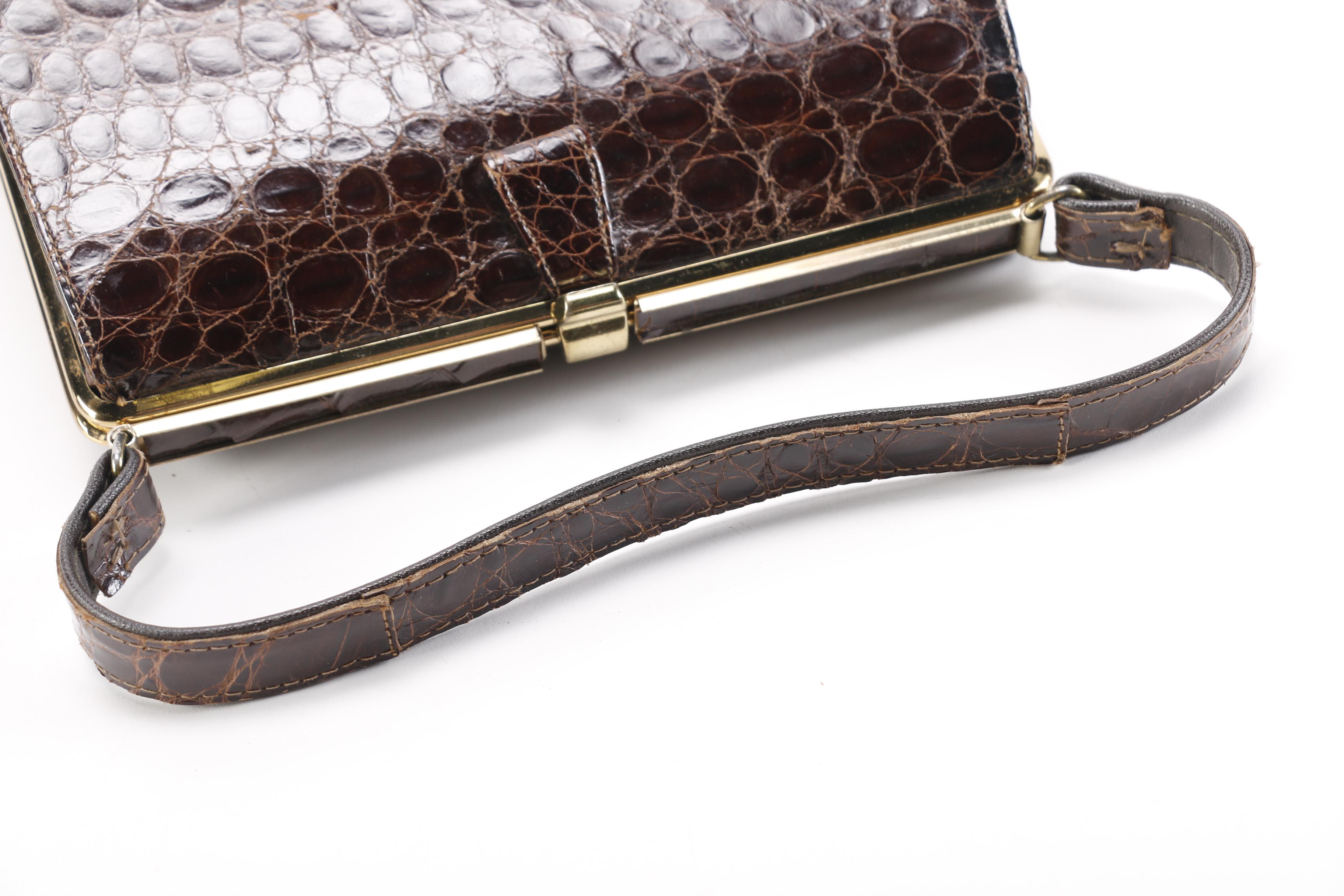 Vintage Reptile Skin Purses