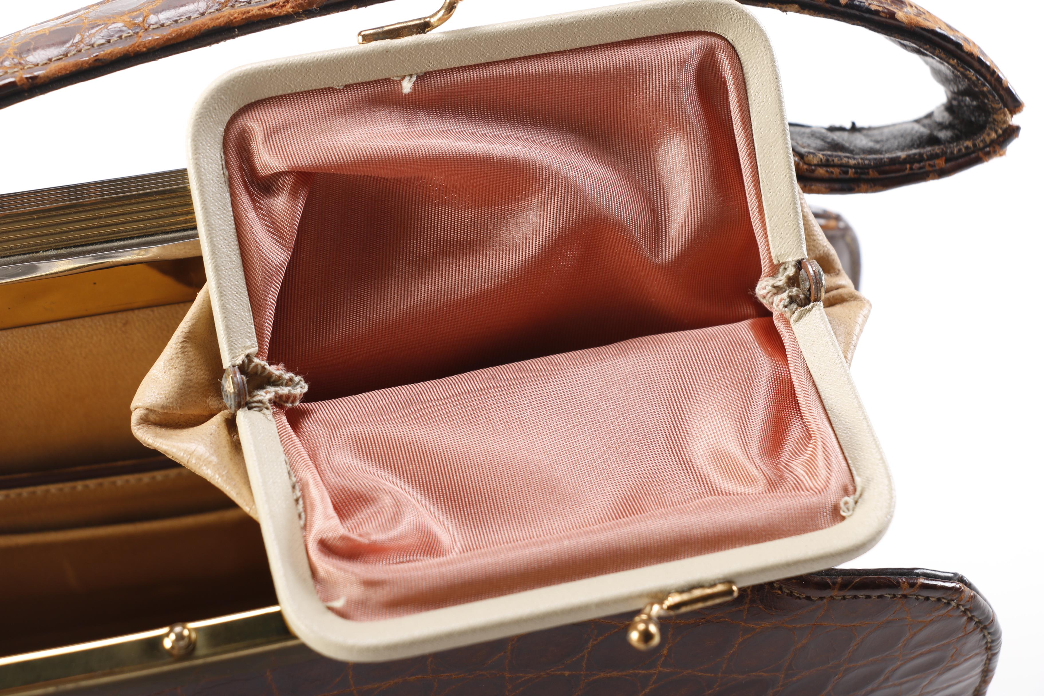 Vintage Reptile Skin Purses