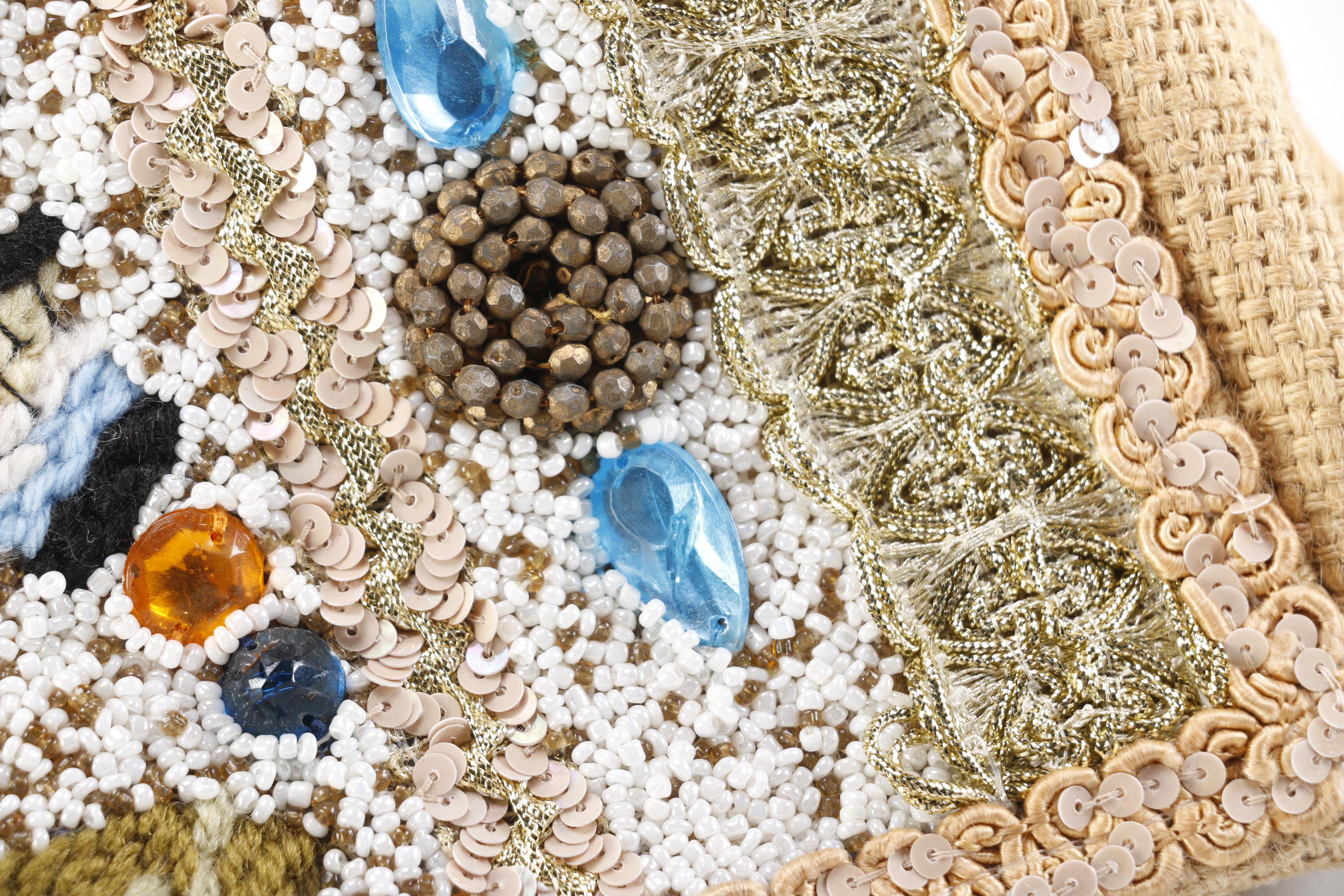 Vintage Christiana Hand Beaded Purse